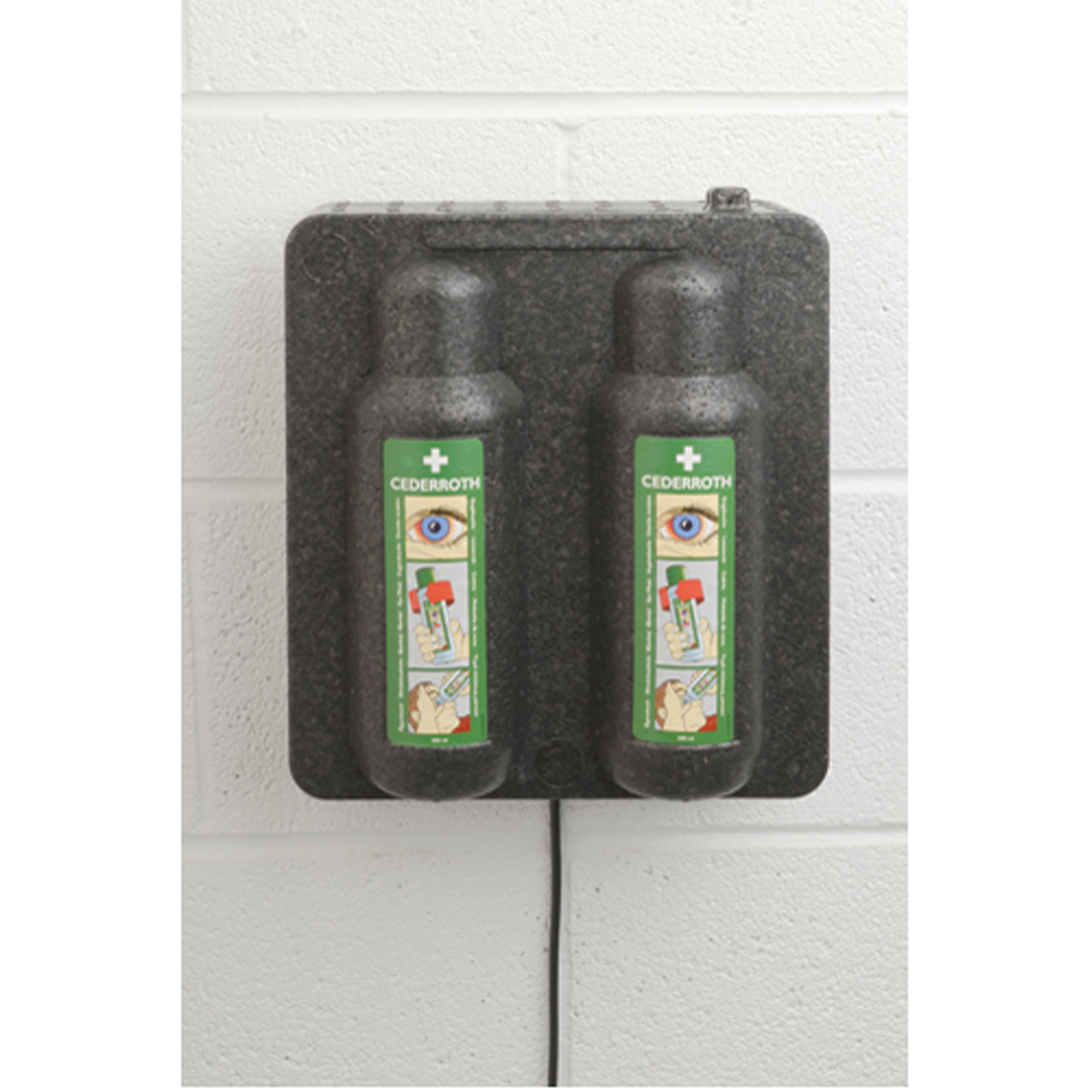 Armoires chauffées pour douche oculaire Cederroth, Bouteille Vide, 500 ml