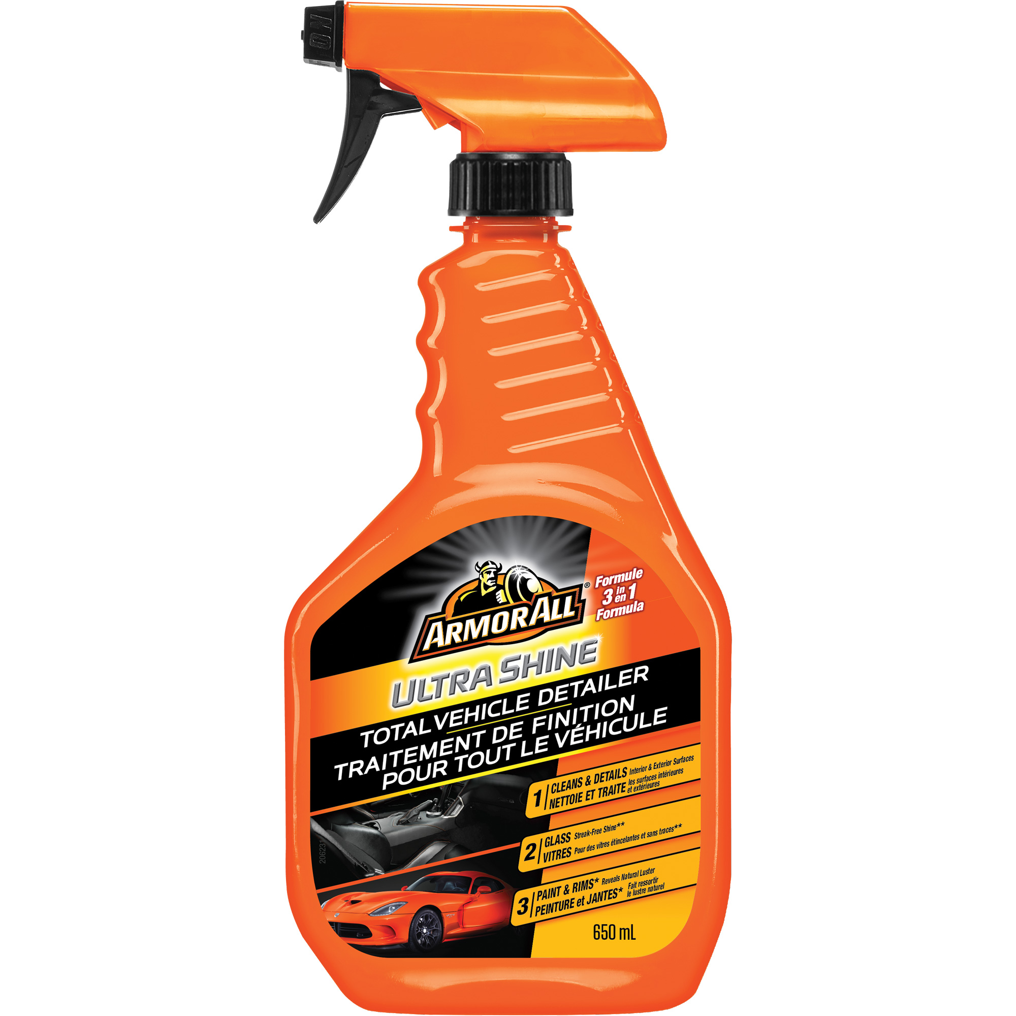 Traitement de finition pour tout le véhicule Ultra Shine, 650 ml, Bouteille à gâchette