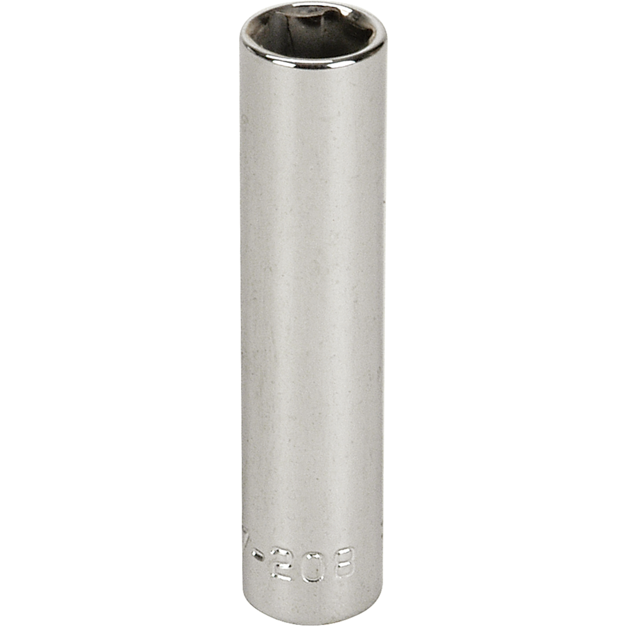 Douille, 8 mm, Prise 1/4", 6 pans, Profond