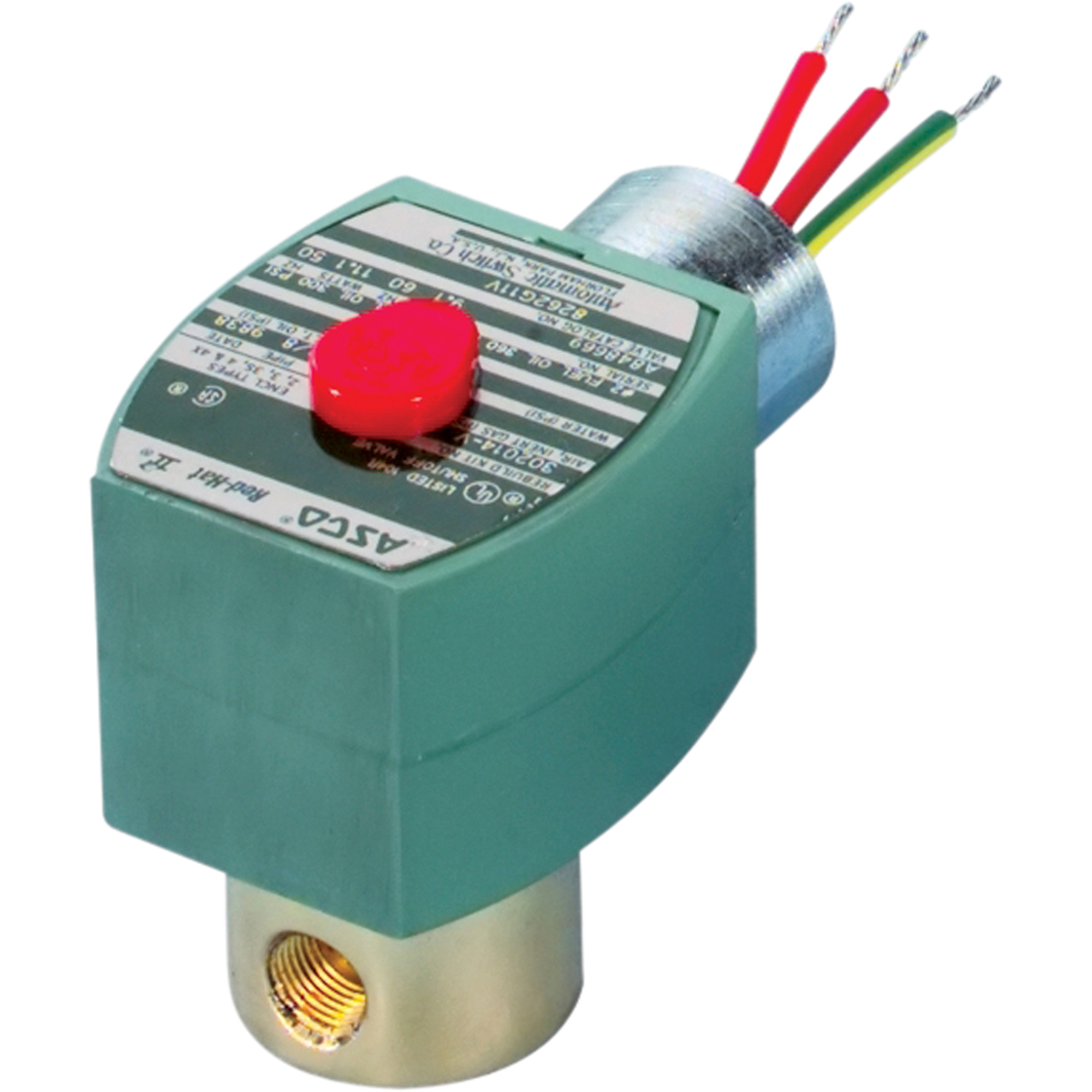 Électrovannes 2 voies à action directe, Tuyau de 1/8", 140 PSI