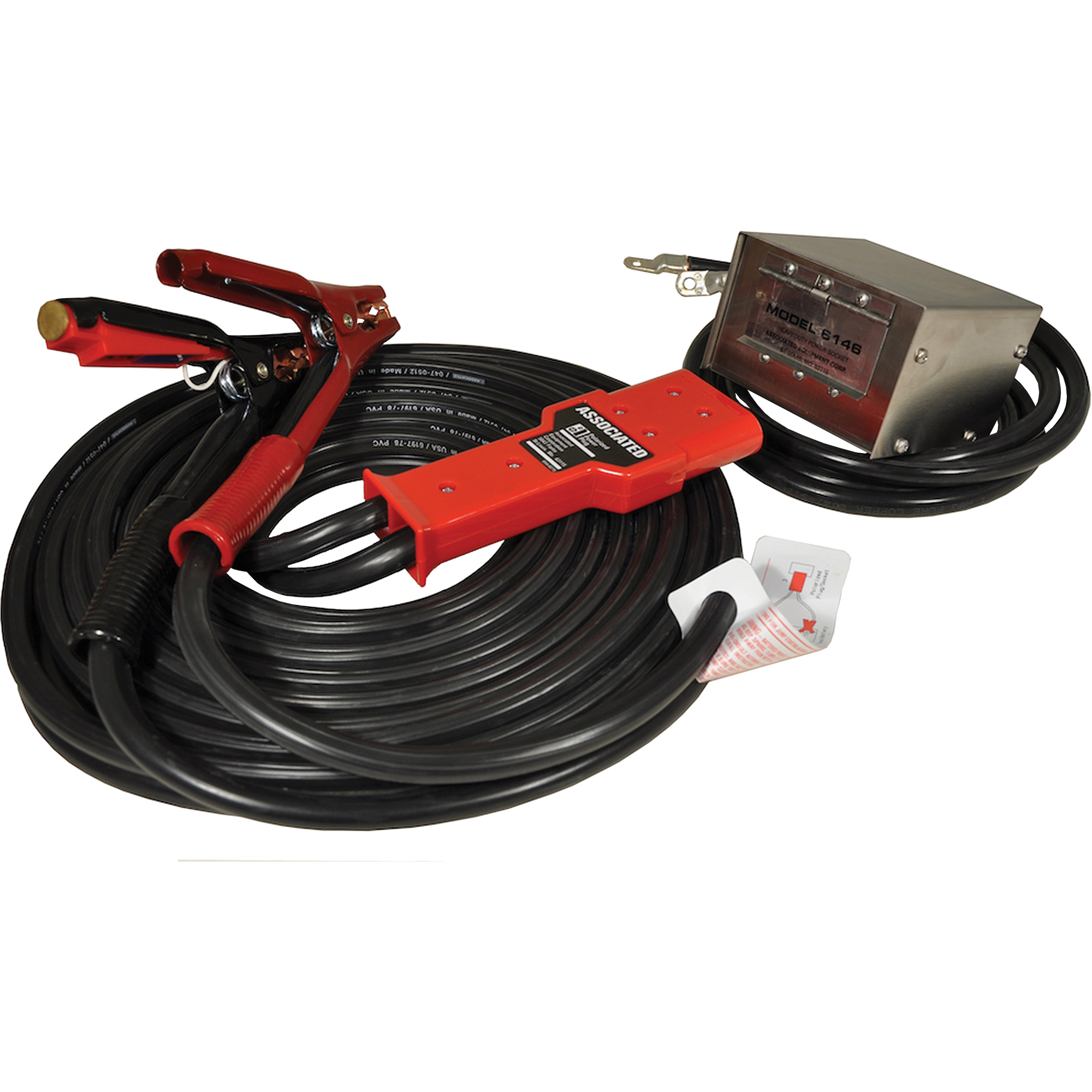 Câble de survoltage robuste sans emmêlement, à brancher, 1 AWG, 800 A, Câble 25'