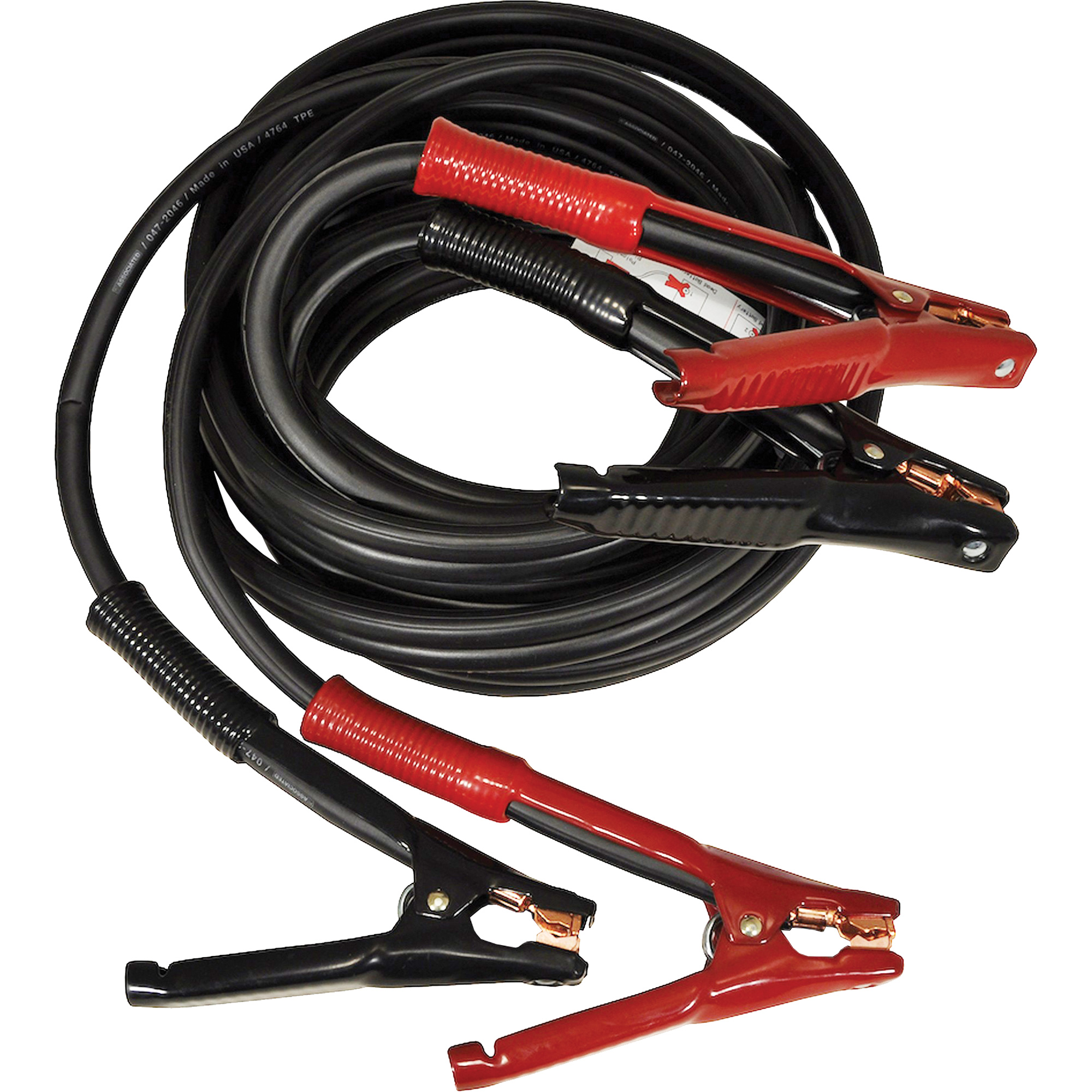Câble de survoltage super robuste avec tension Flexi-Spring, 1/0 AWG, 800 A, Câble 25'