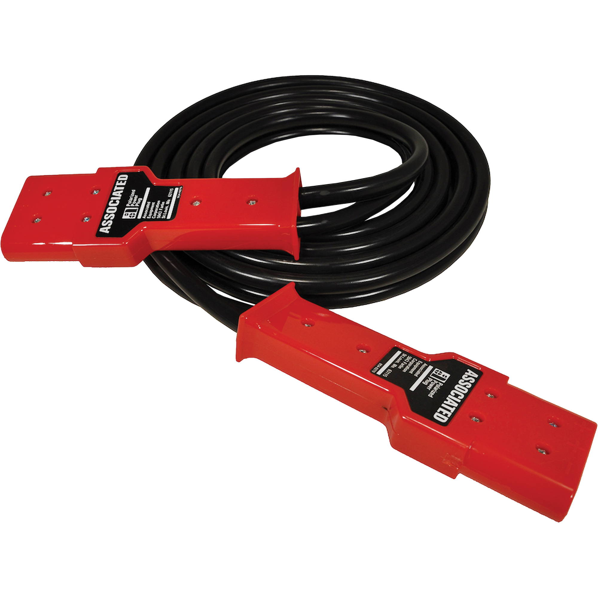 Câble robuste à fiche double, 1 AWG, Câble 12'