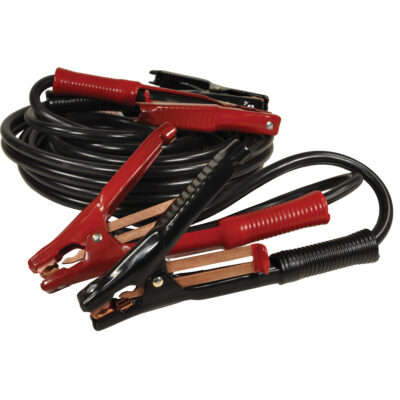 Câbles de démarrage robustes, 4 AWG, 500 A, Câble 20'