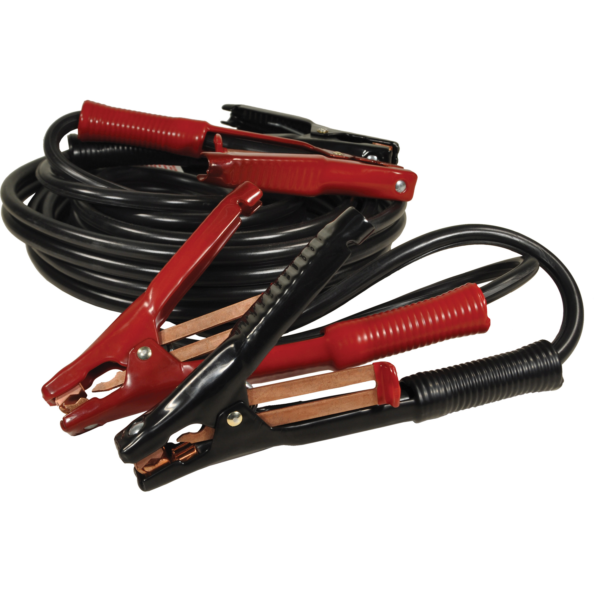 Câbles de démarrage robustes, 4 AWG, 500 A, Câble 20'