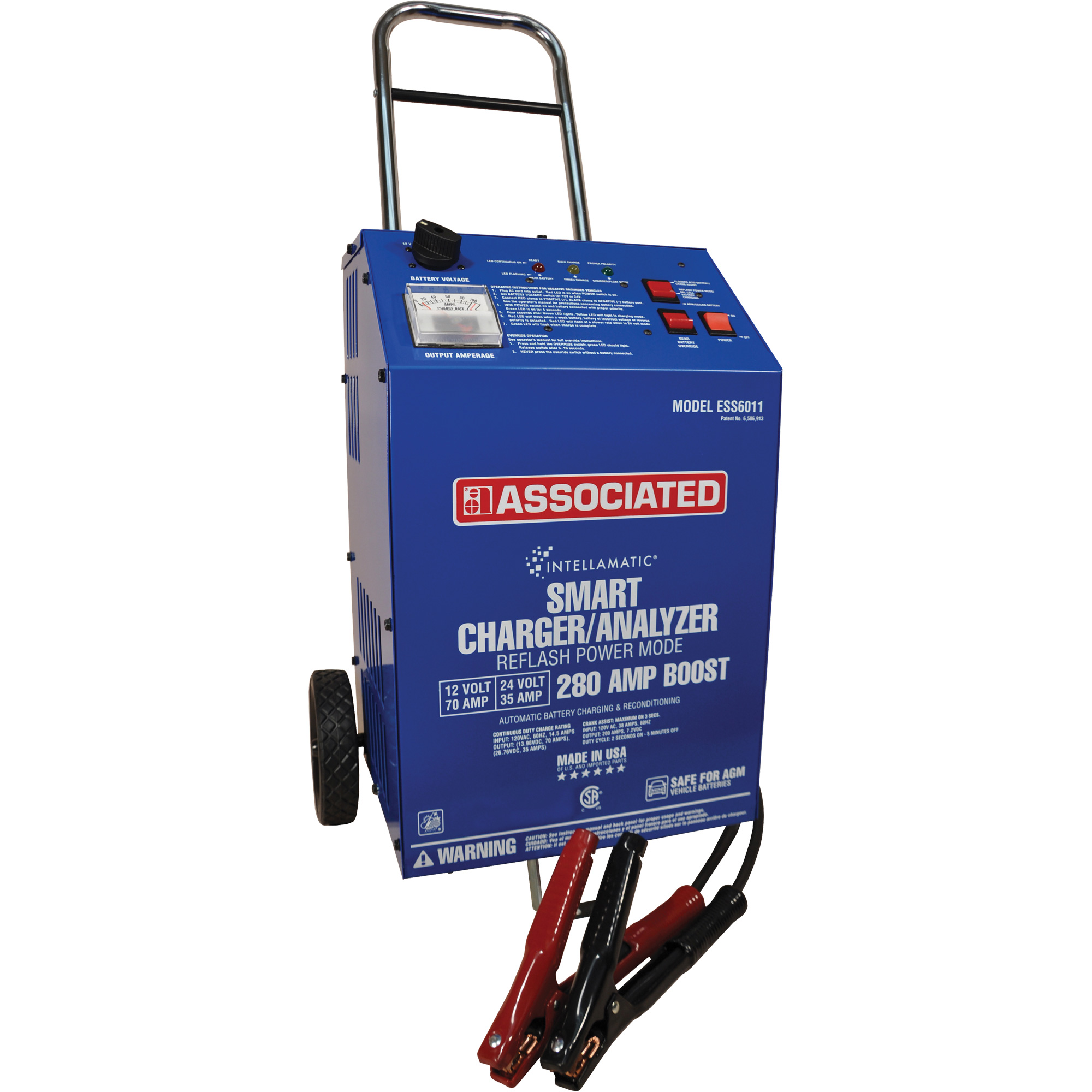 Chargeur 12/24 V 70/35 A à roues IntellamaticMD
