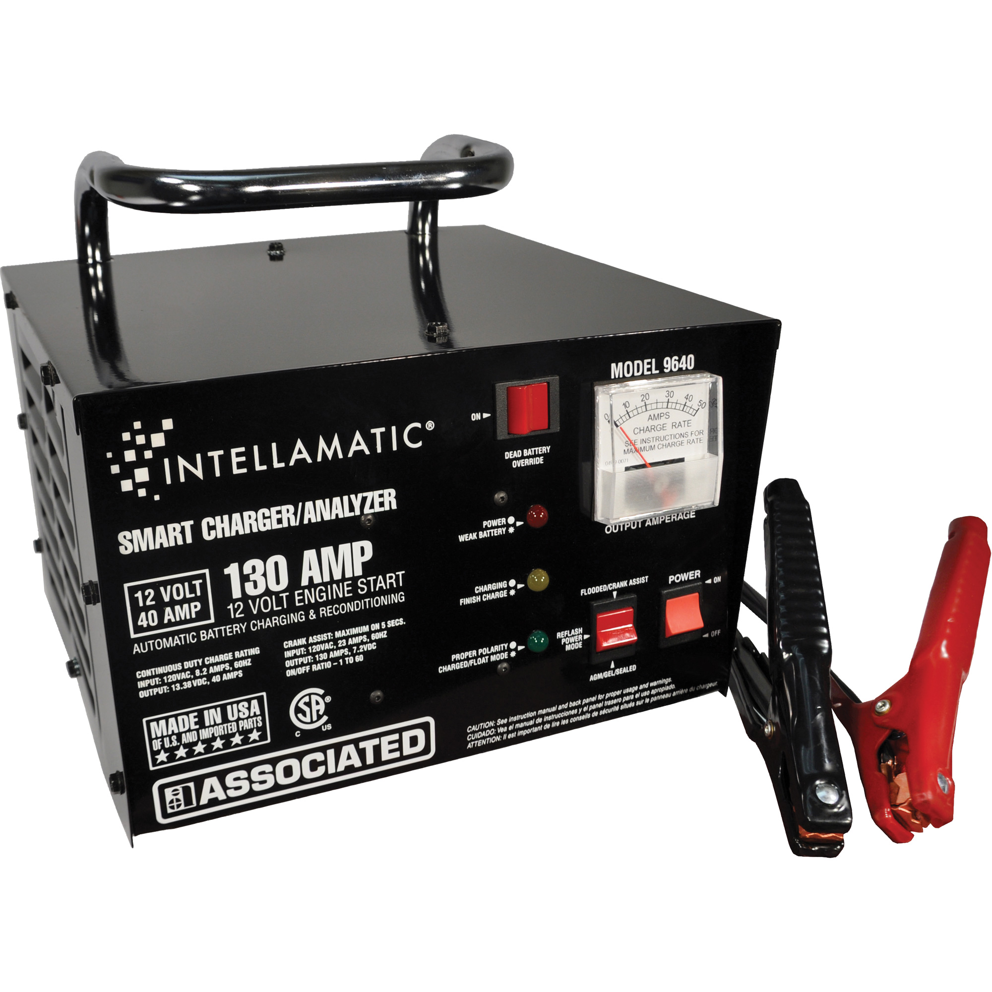 Chargeur, analyseur et bloc d'alimentation 12 V IntellamaticMD