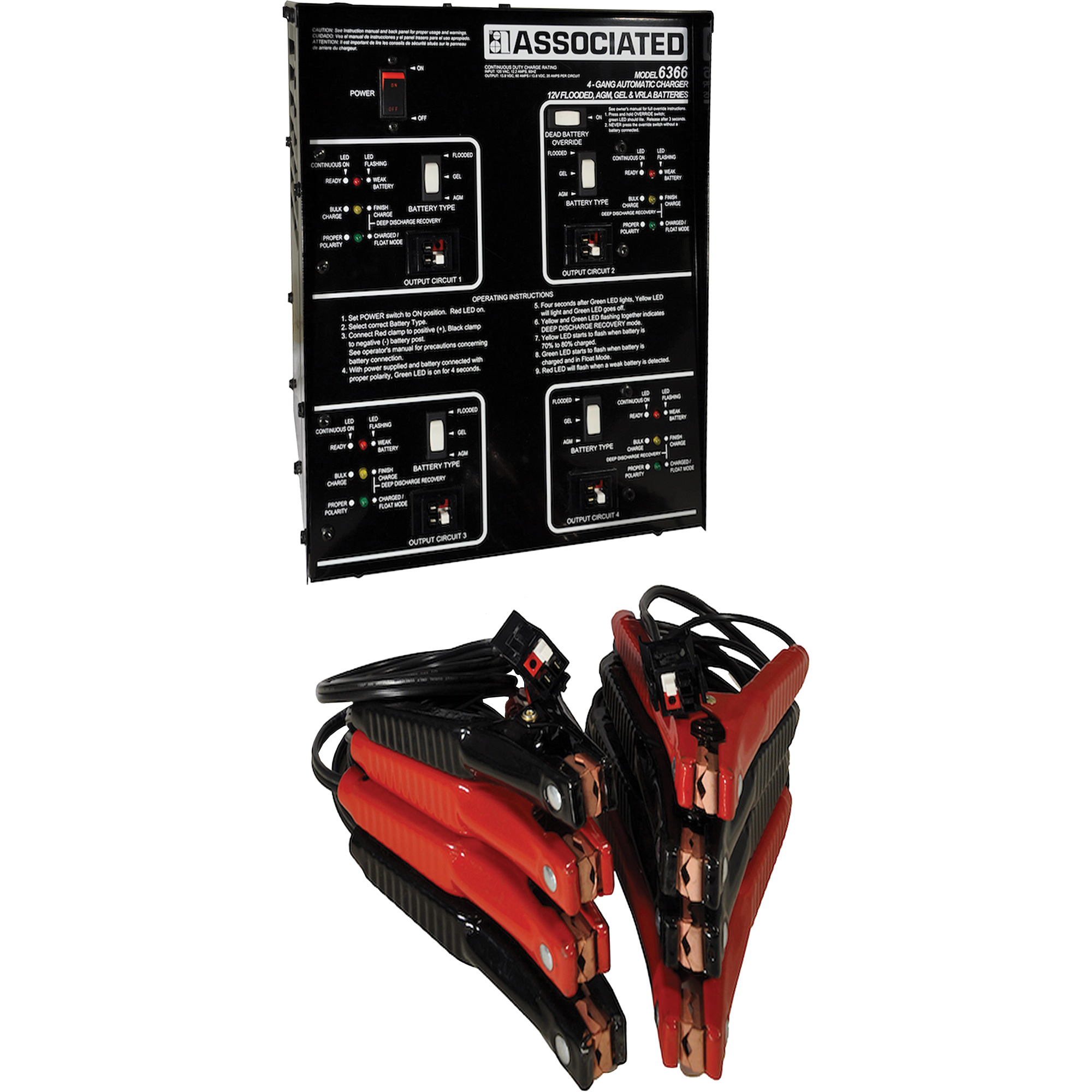 Chargeur multibatterie à quatre canaux IntellamaticMD