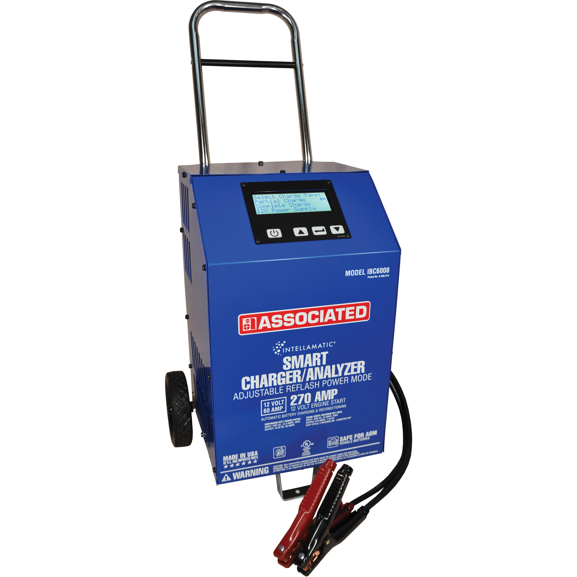 Chargeur réglable 12 V 60 A à roues IntellamaticMD