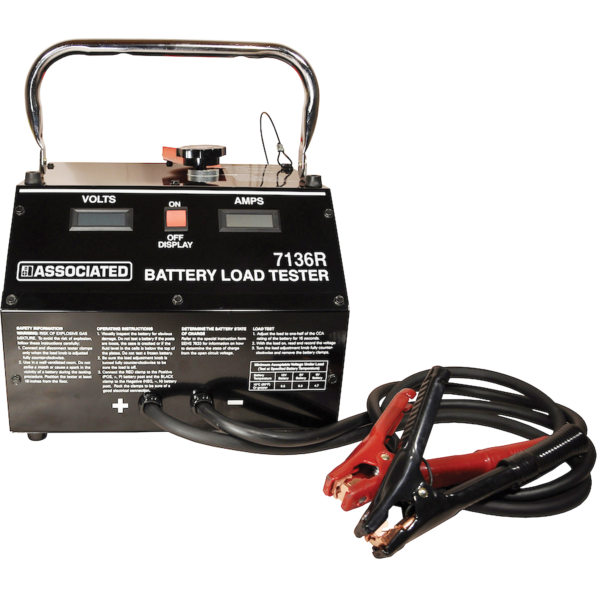 Testeur de charge robuste pour pile variable au carbone