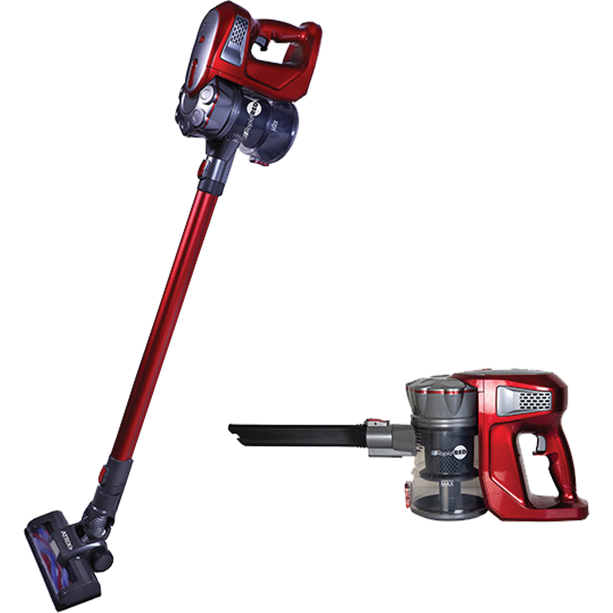 Aspirateur-balai sans fil Rapid Red, Sec, 0,5 gal. US (1,89 Litres)