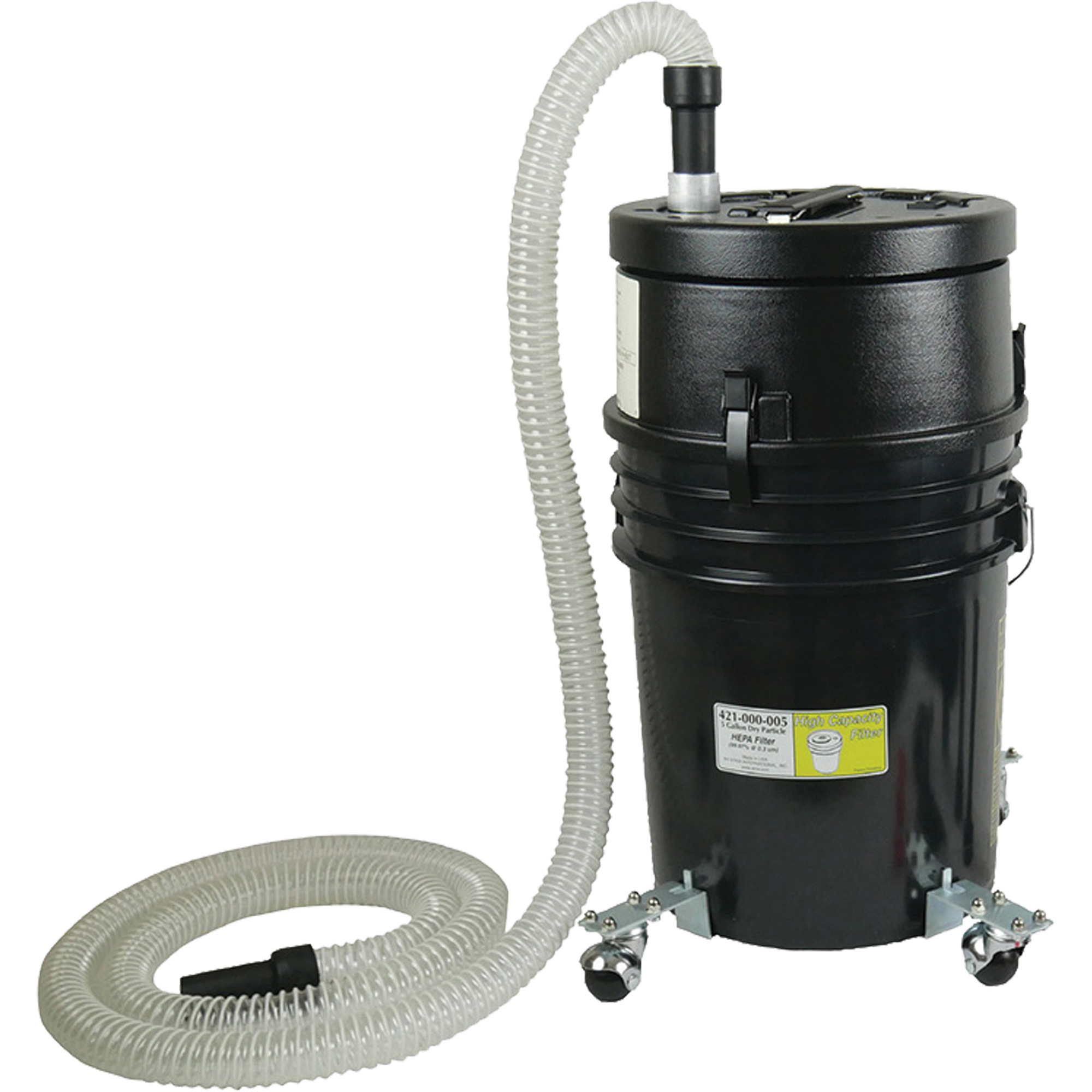Aspirateur de suppression HEPA à grande capacité, Sec, 5 gal. US (18,92 Litres)