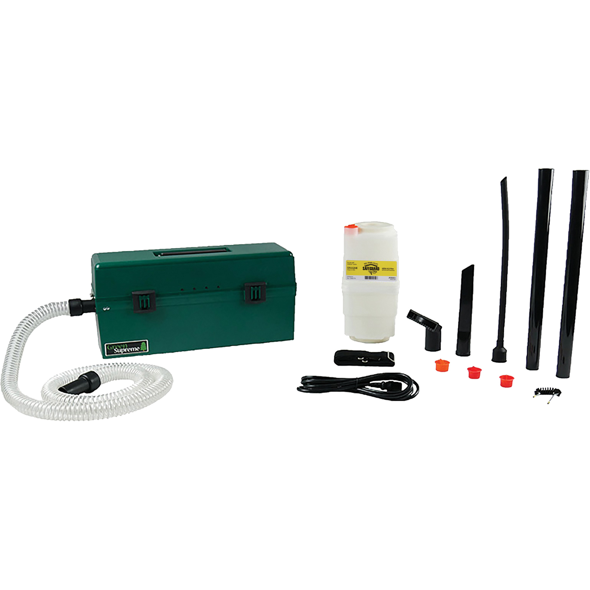 Aspirateurs portatifs OmegaMD, Capacité de 1 gal. US (3,8 litres), Filtration Hepa
