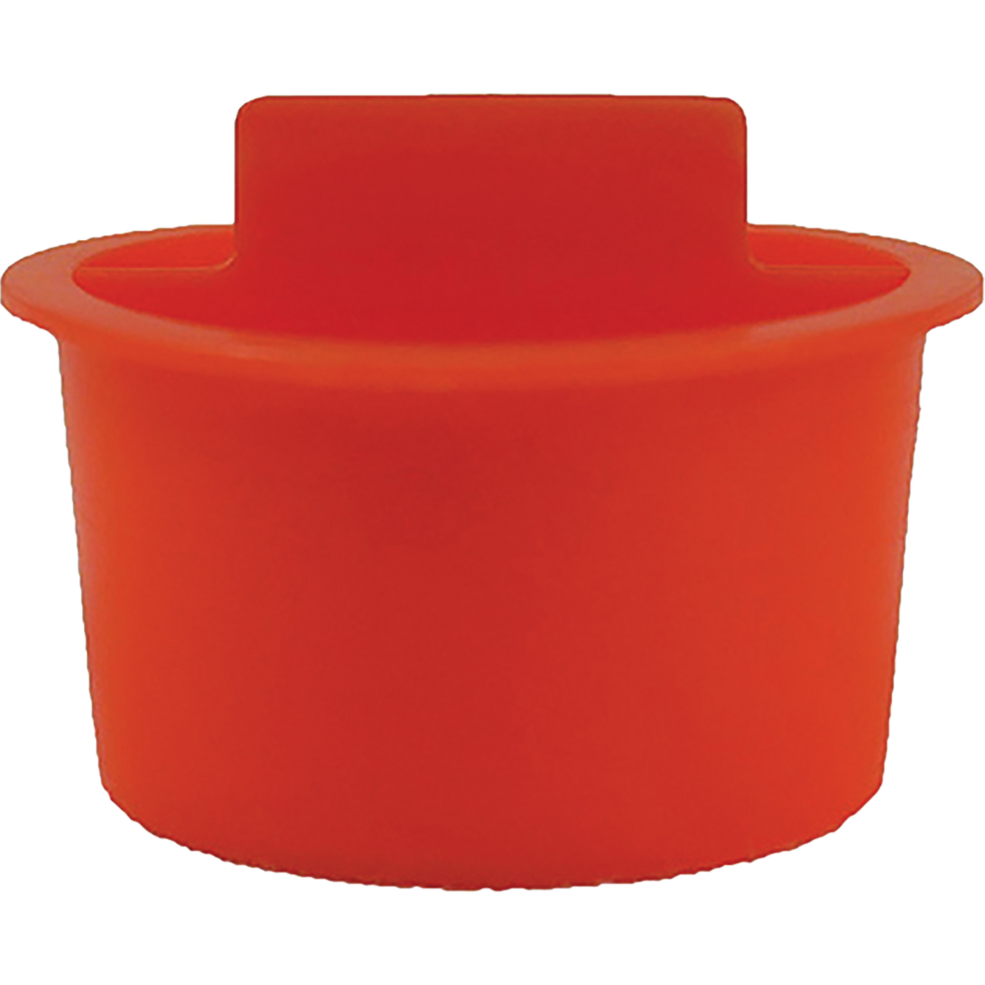 Bouchon de tuyau rouge