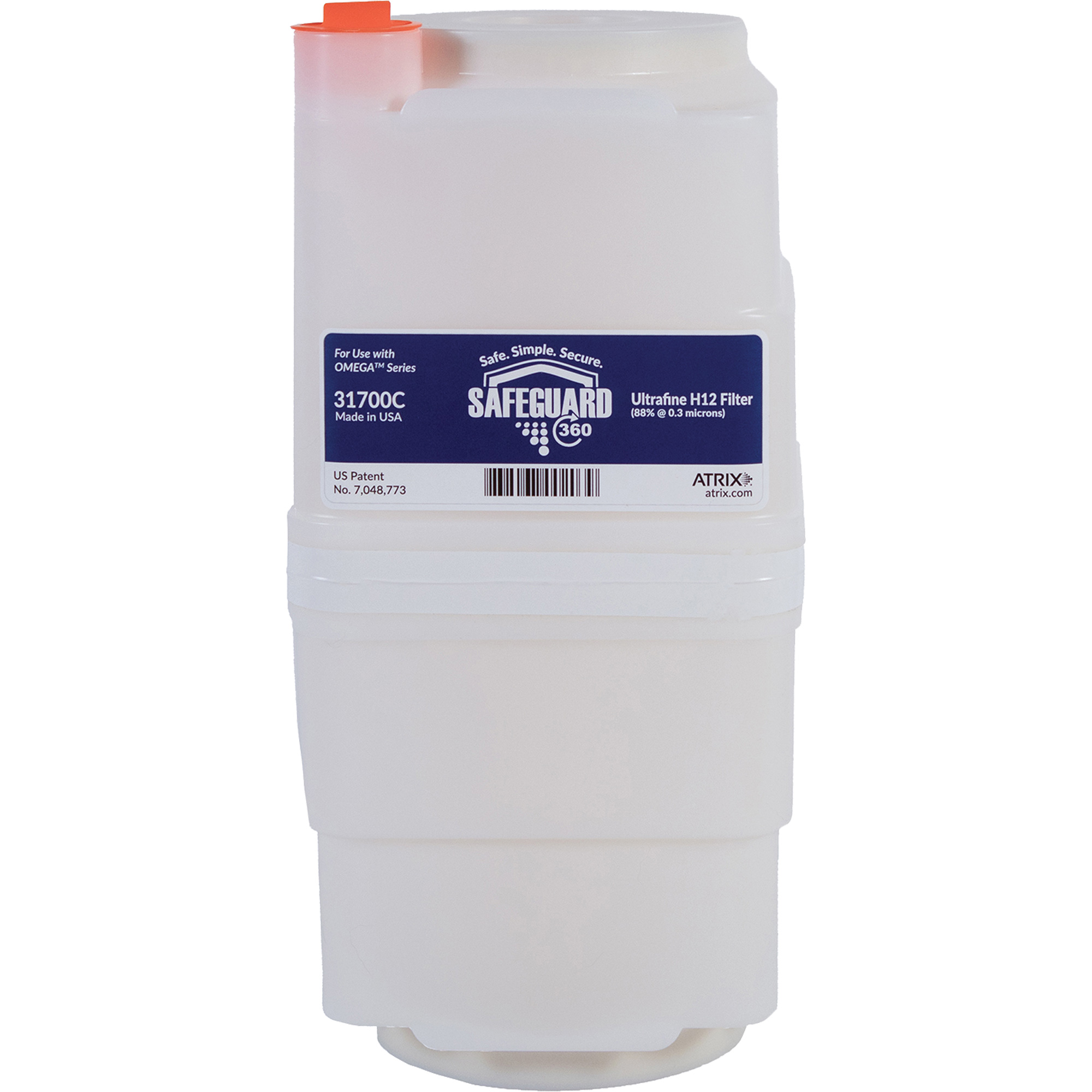 Filtre pour aspirateurs portables SafeGuard 360, Cartouche, Pour 1 gal. US