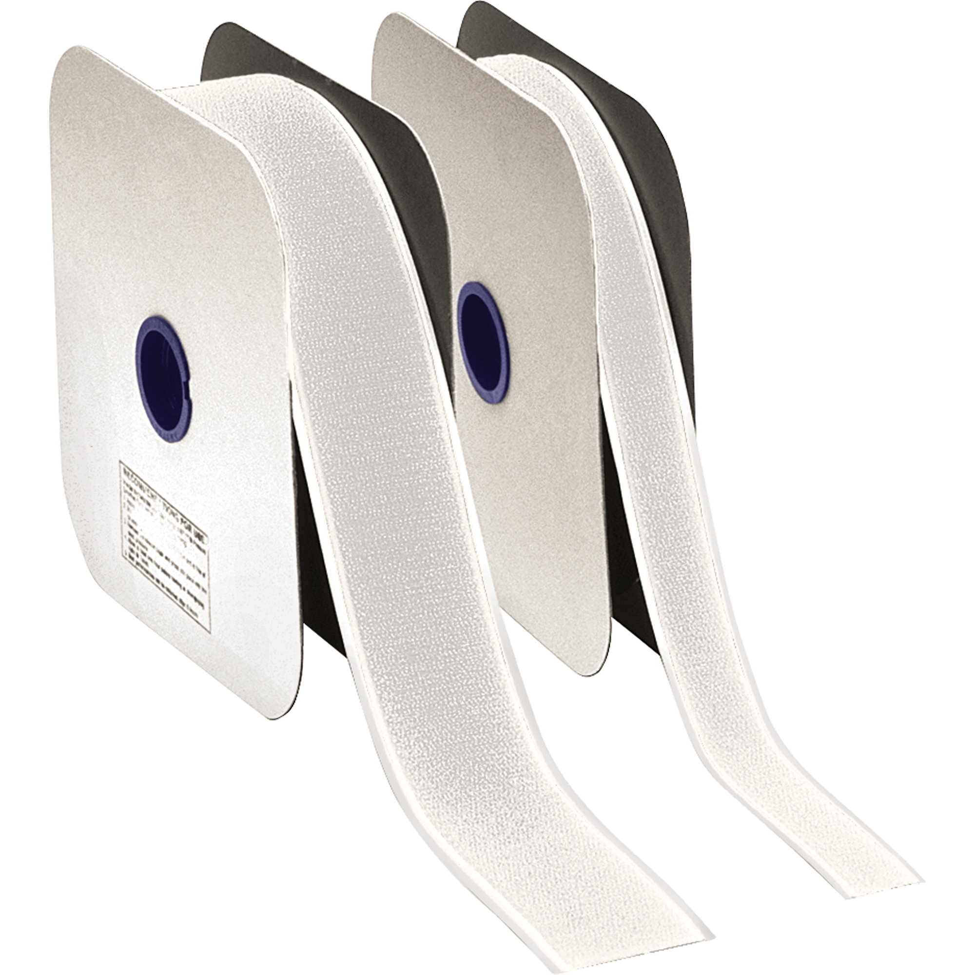 Attache, Boucle, 10 vg x 1", Cousu, Blanc