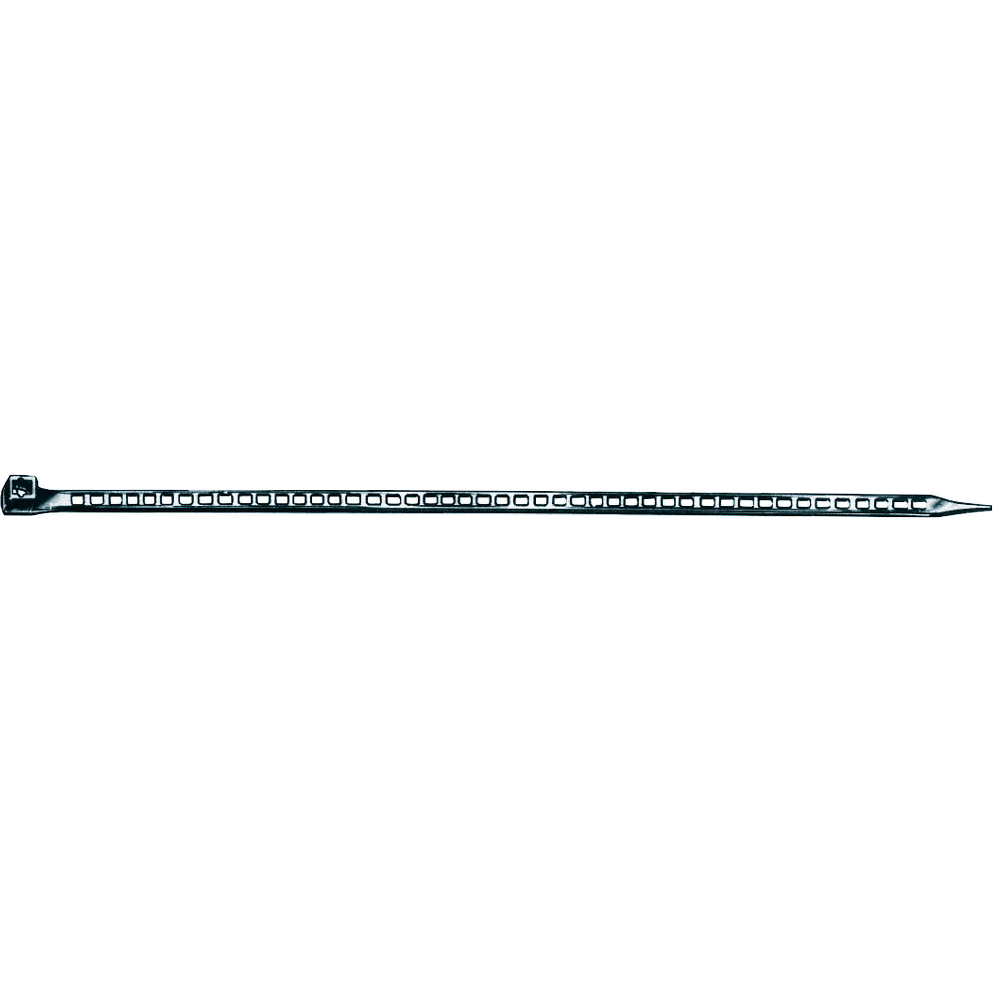 Attaches avec encoches, Longueur 11", Résistance à la traction 40 lb, Naturel