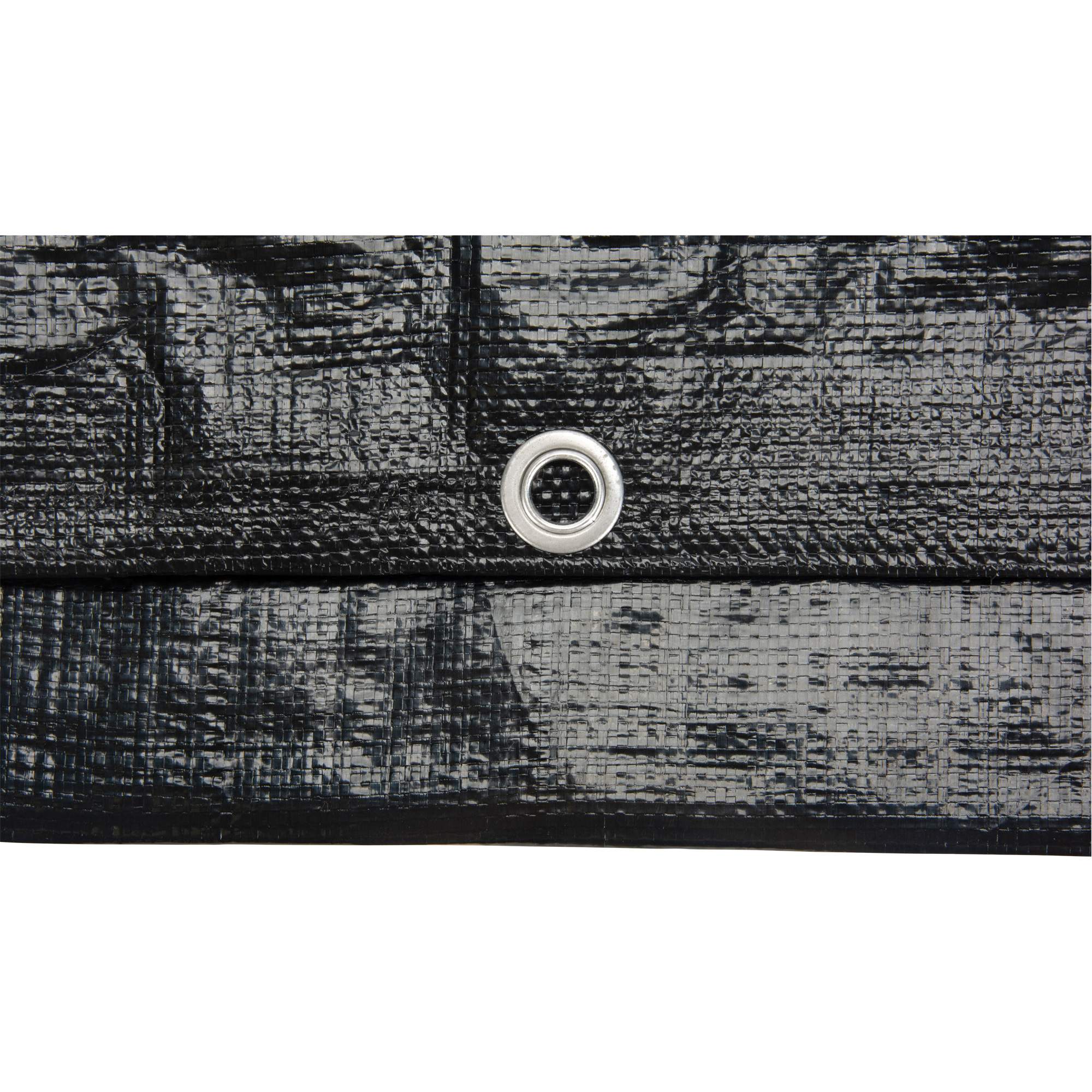 Bâche, Usage industriel léger, Noir, 20' x 30' x 8 mils – Image 2