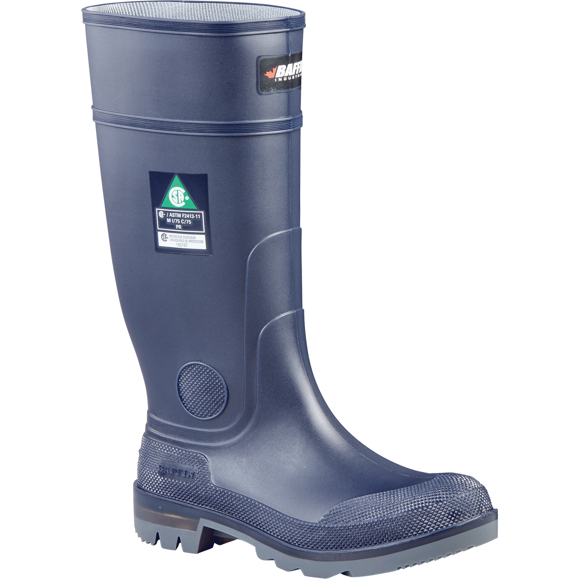 Bottes Bully, Caoutchouc, Embout Acier, Pointure 7