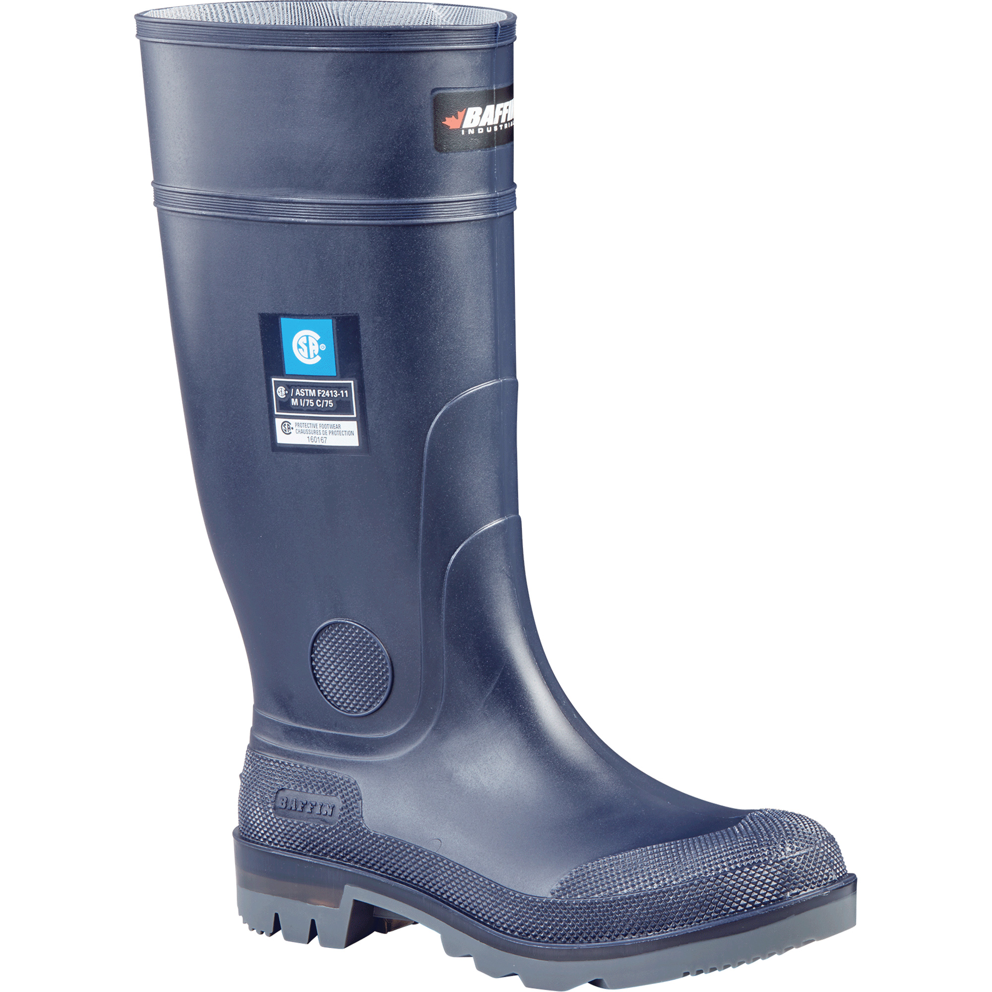 Bottes Bully, Caoutchouc, Embout Acier, Pointure 7