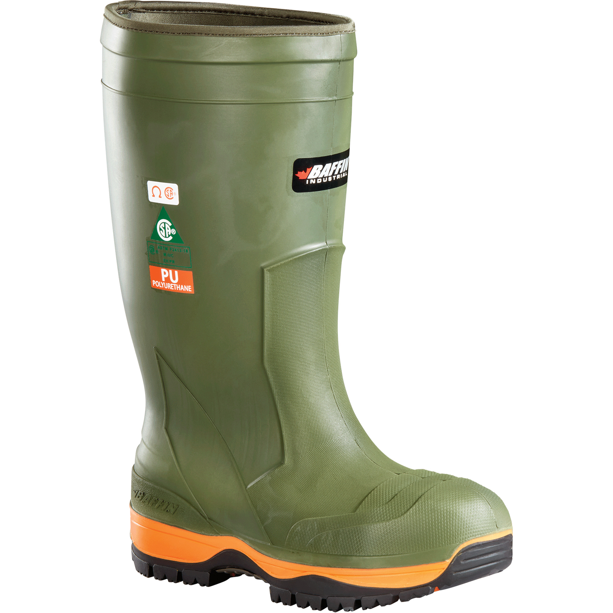 Bottes de sécurité d'hiver Ice Bear, Polyuréthane, Semelle Résistant aux perforations, Pointure 8