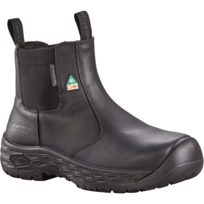 Bottes de sécurité Ice Crew pour hommes, Cuir, Semelle Résistant aux perforations, Pointure 10