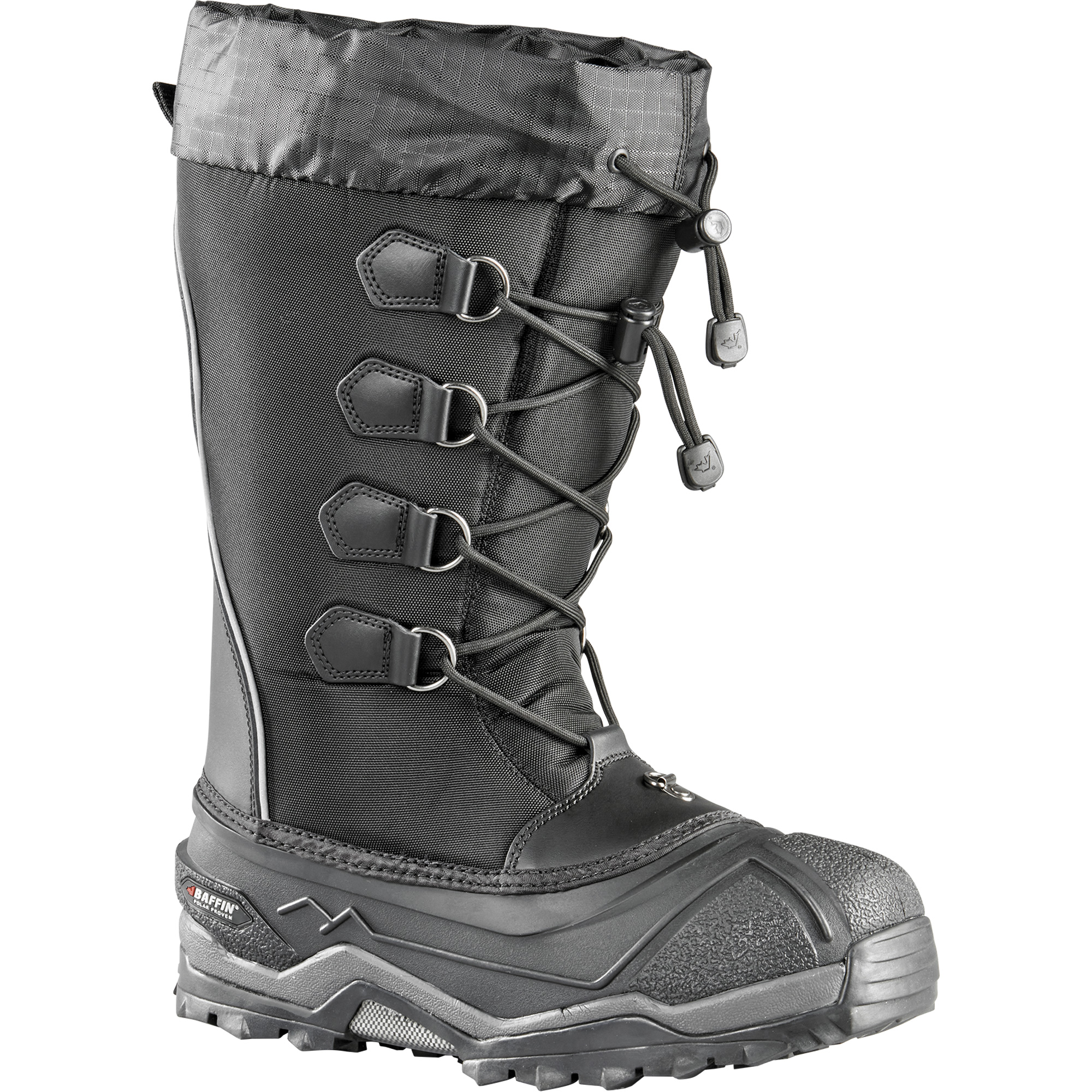 Bottes d'hiver Icebreaker pour hommes, Cuir/Nylon, Pointure 12