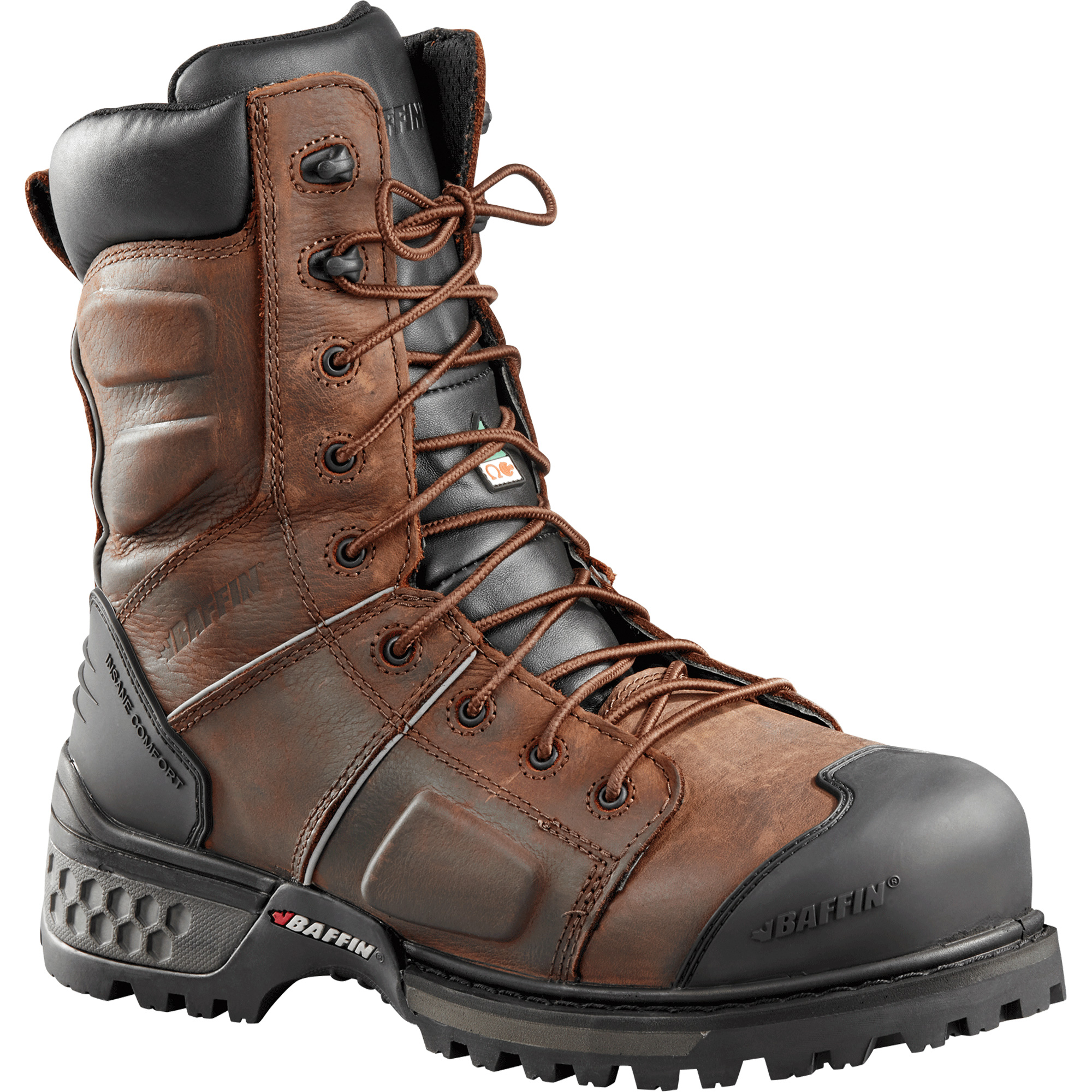 Bottes Monster, Cuir, Taille 11, Imperméable
