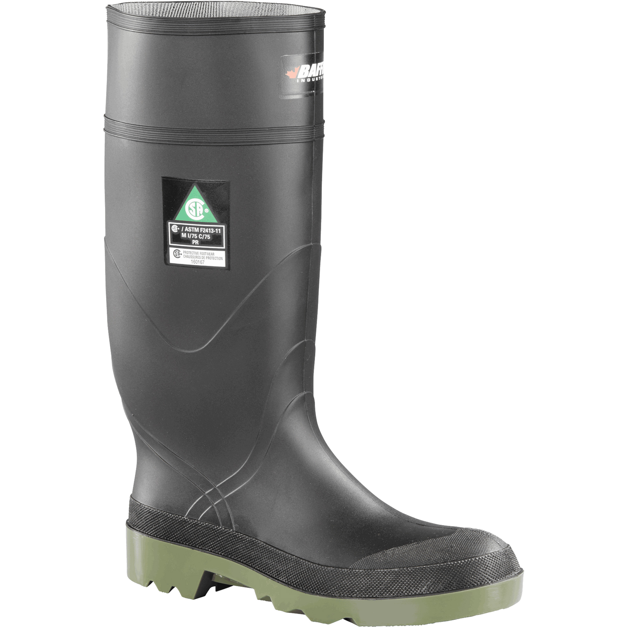 Bottes Petrolia, Caoutchouc, Embout Acier, Pointure 7