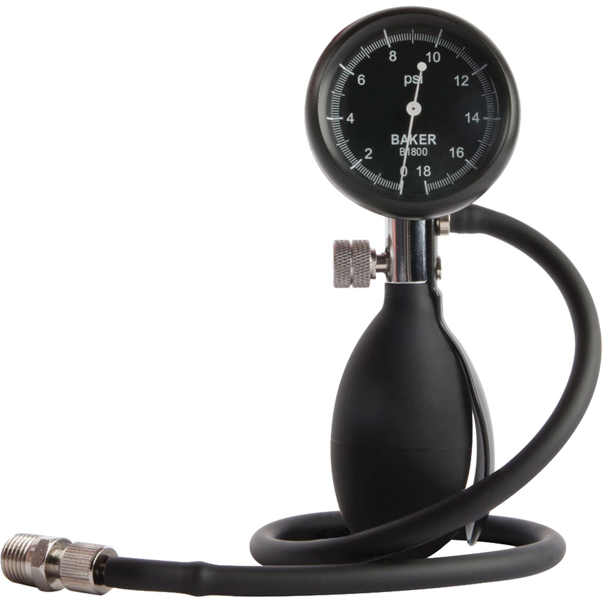 Calibrateur de pression à poire à soupape