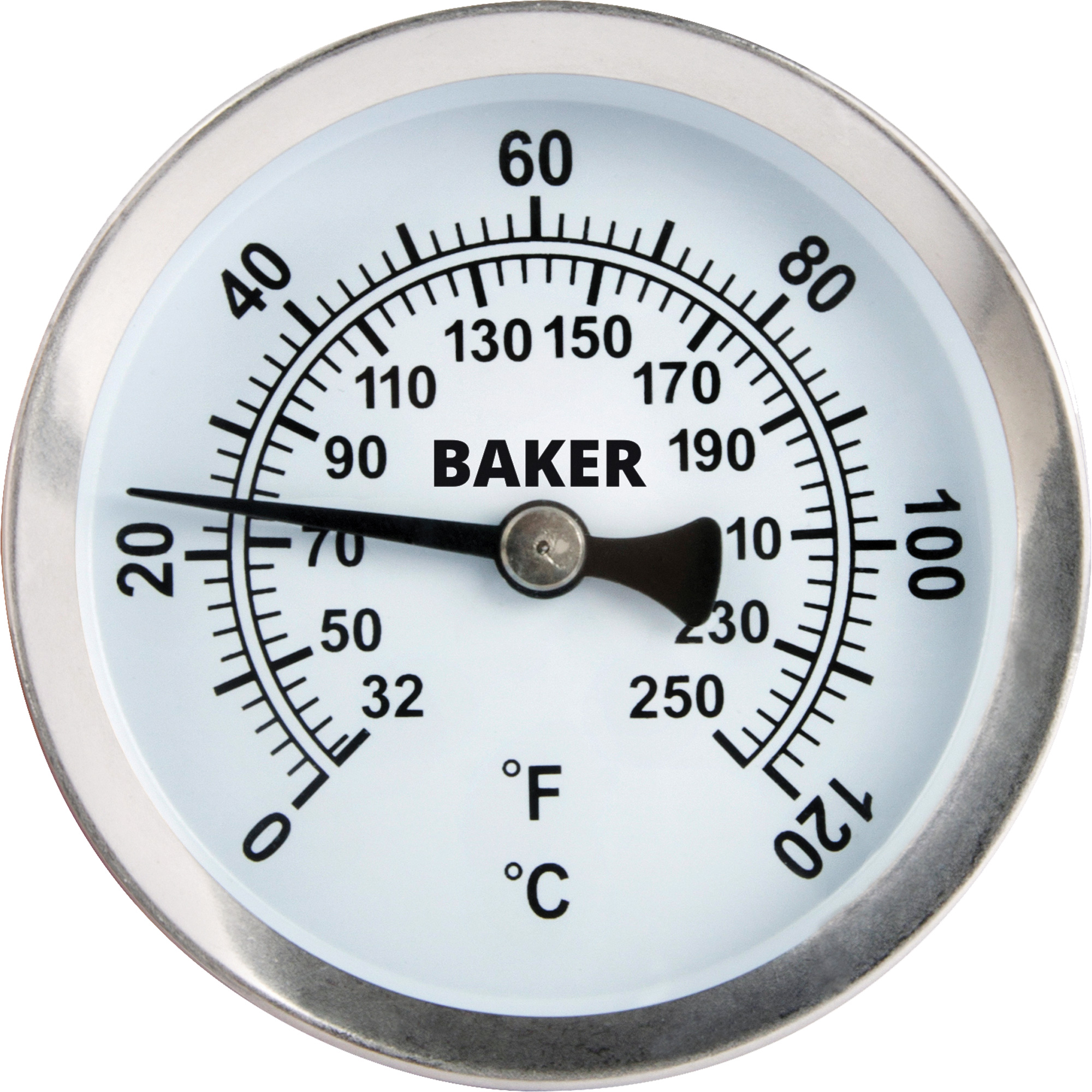 Thermomètre de surface tuyau, Sans contact, Analogique, 32-250°F (0-120°C)