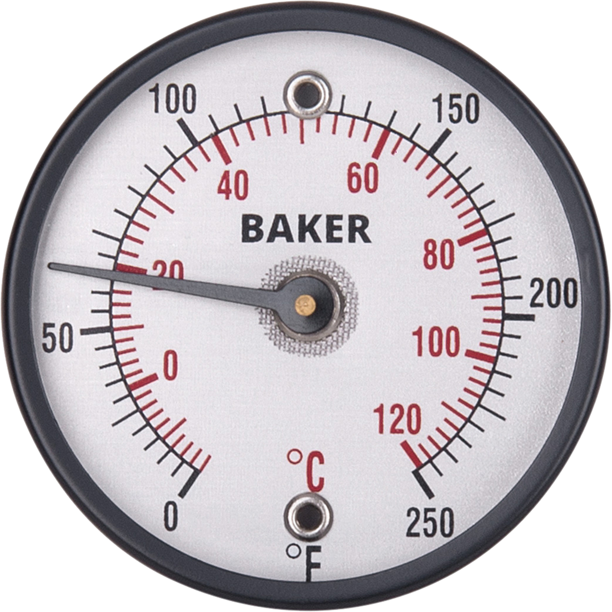 Thermomètres de surface, Contact, Analogique, 0-250°F (-20-120°C)