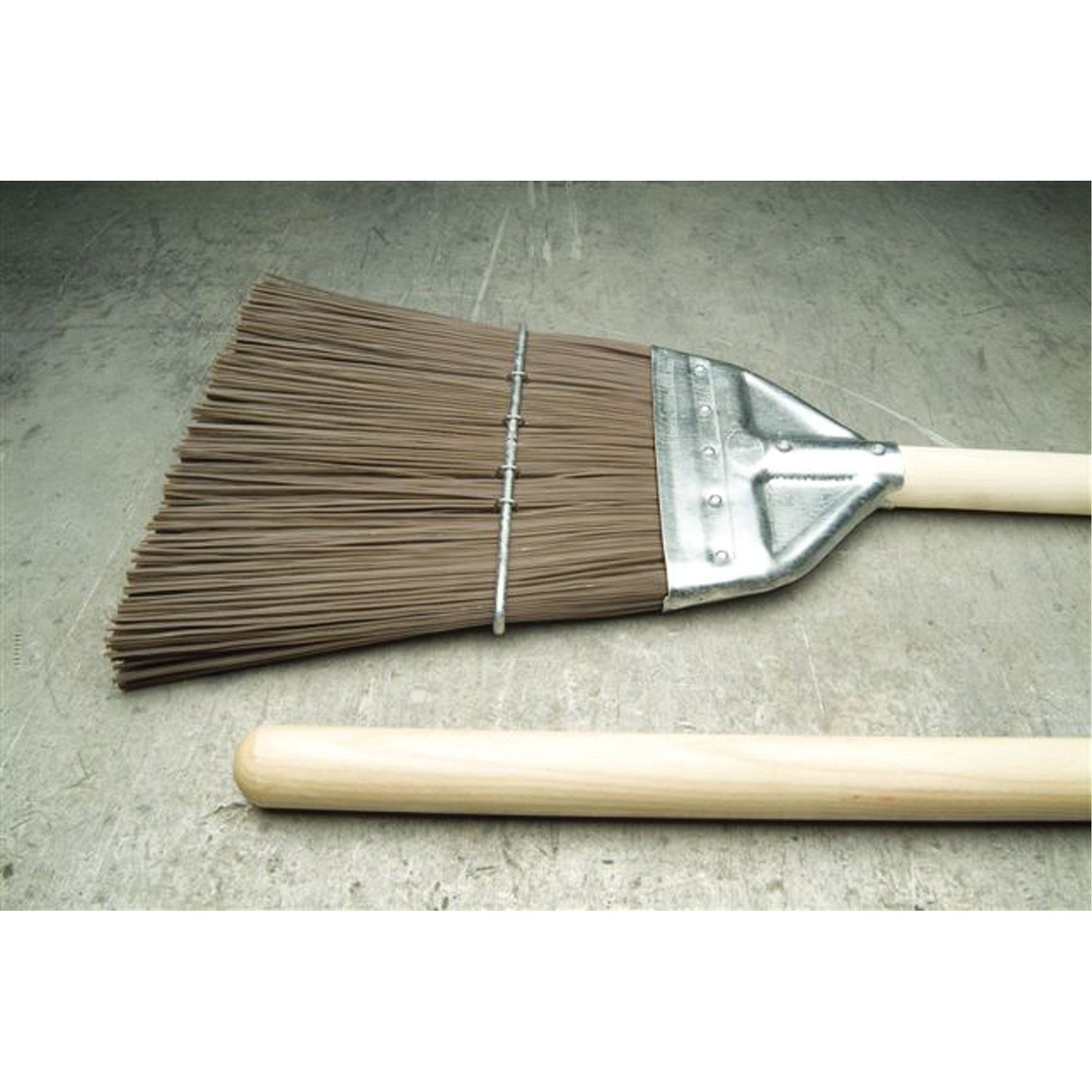 Balai pour chemin de fer, Manche en Bois, Soies en Polypropylène, 55" lo