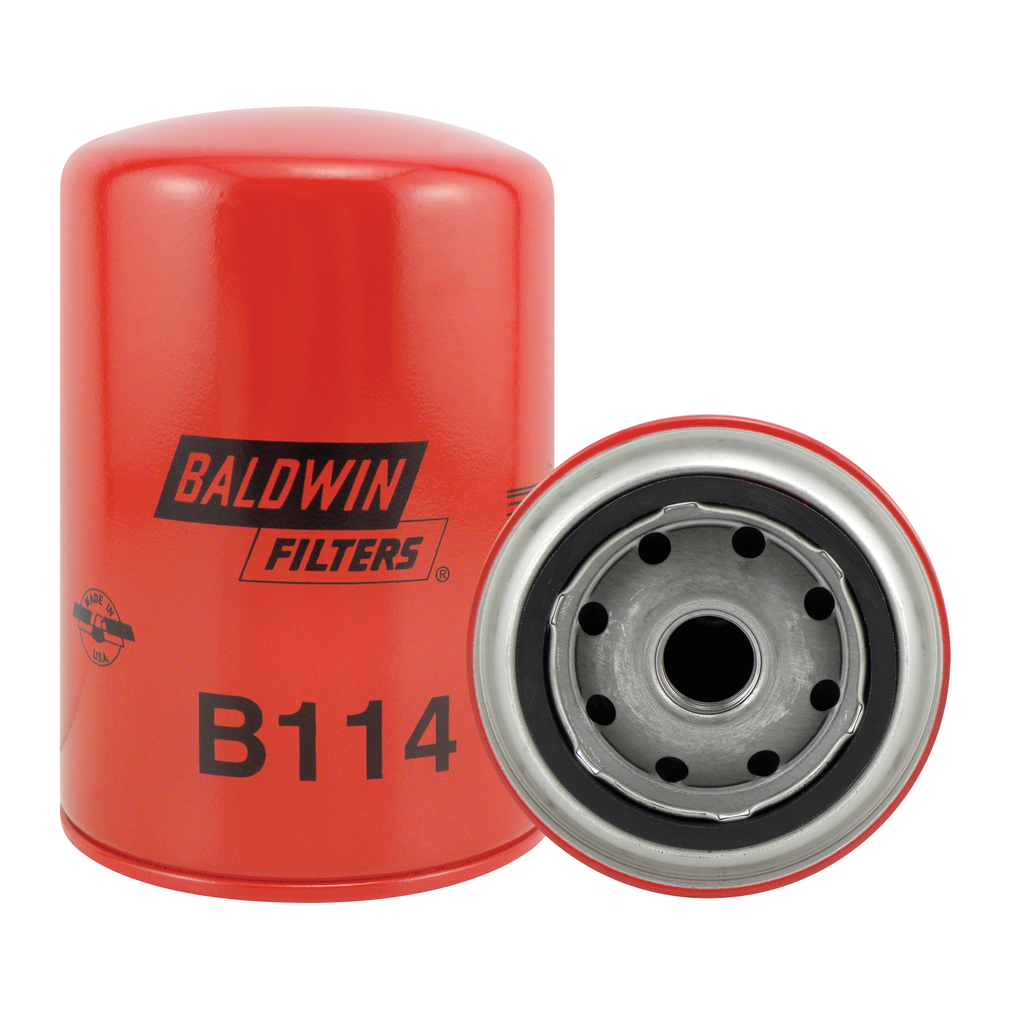 B114 Filtre à lubrifiant à passage intégral à visser