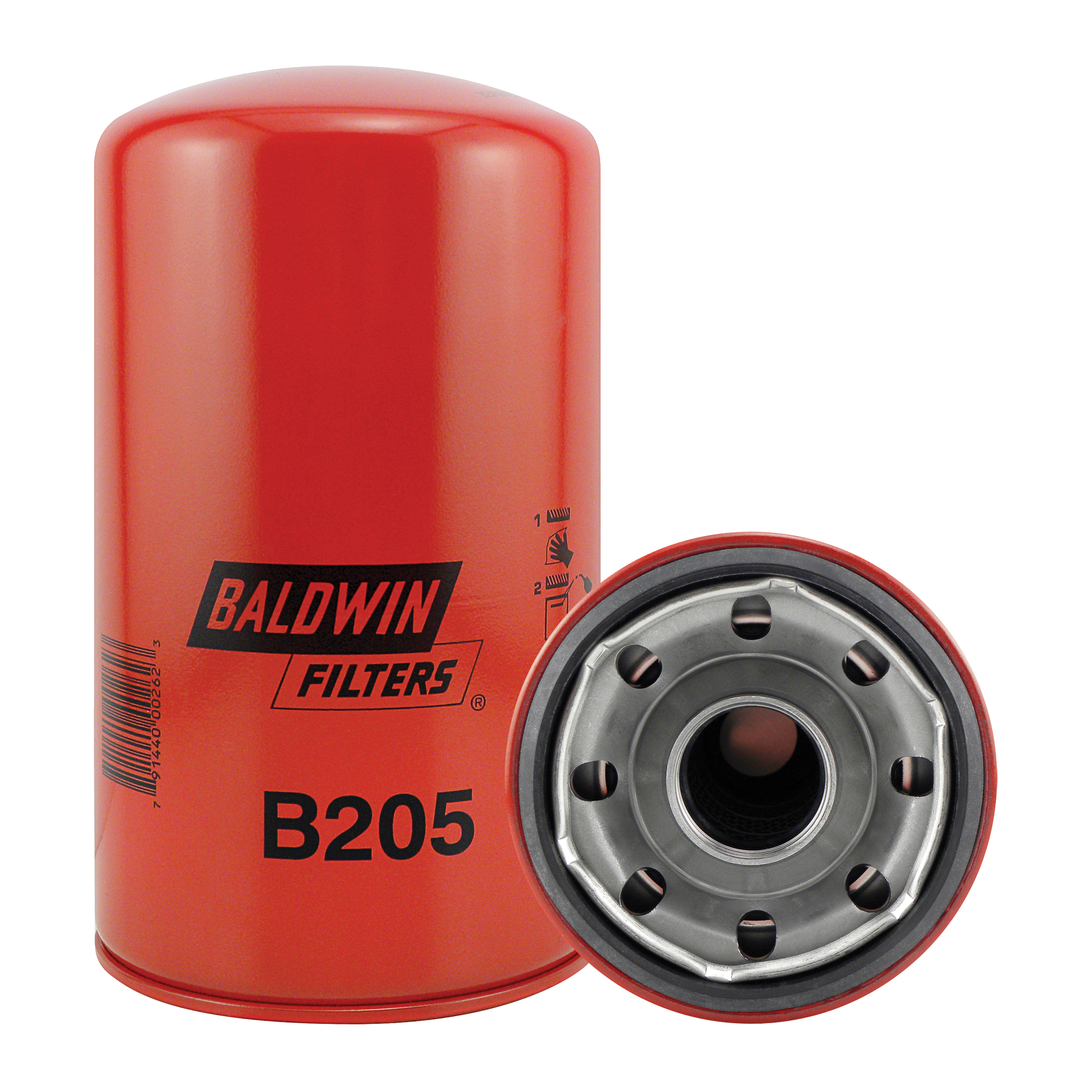 B205 Filtre à lubrifiant à passage intégral à visser