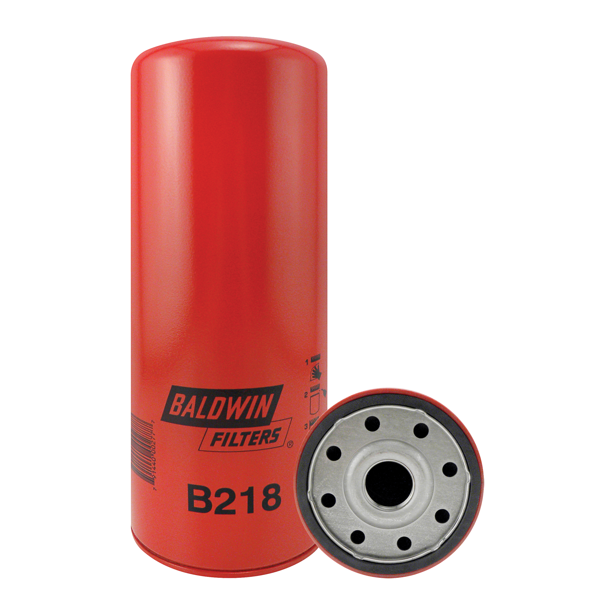 B218 Filtre à lubrifiant à passage intégral à visser