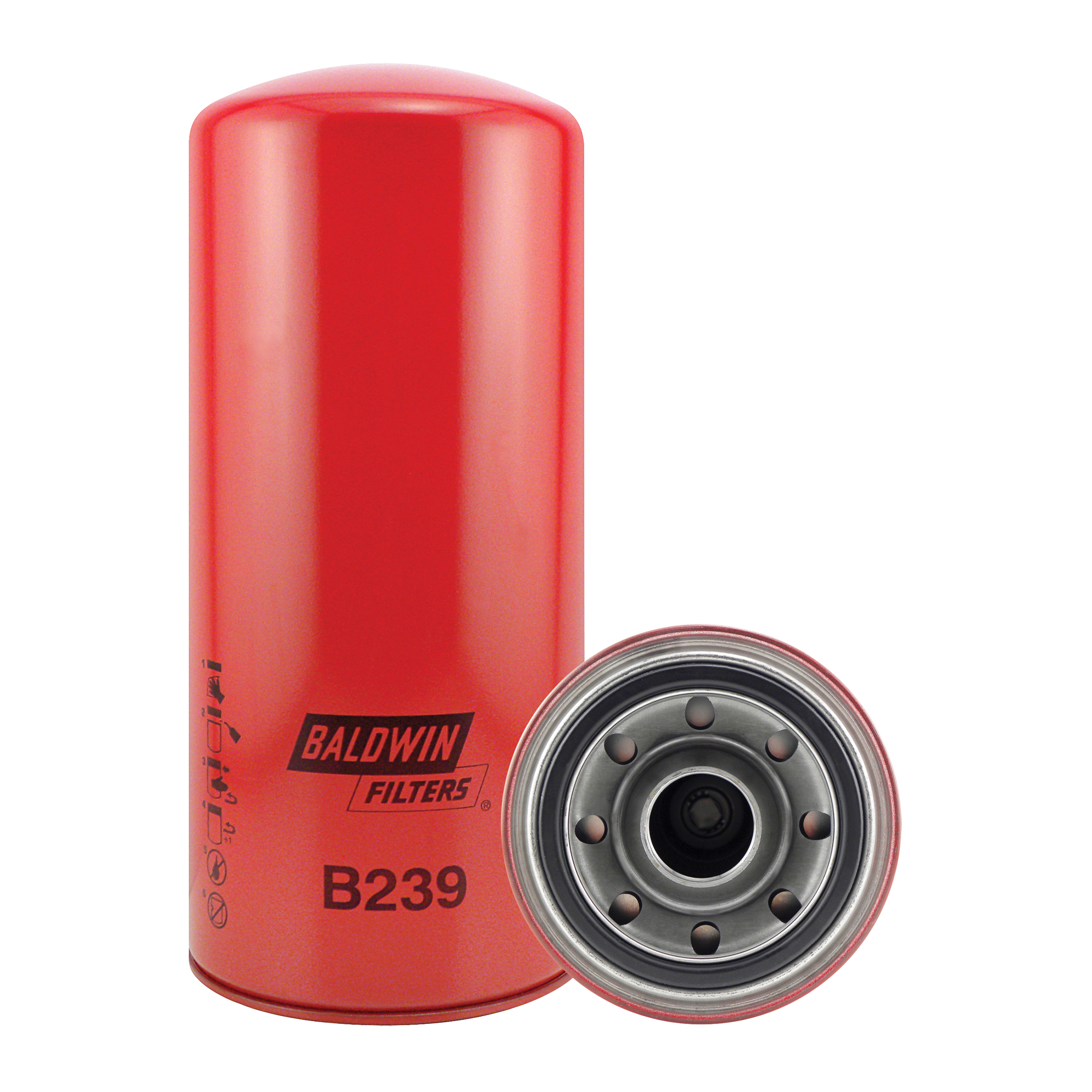 B239 Élément filtrant pour lubrifiant à visser à passage intégral