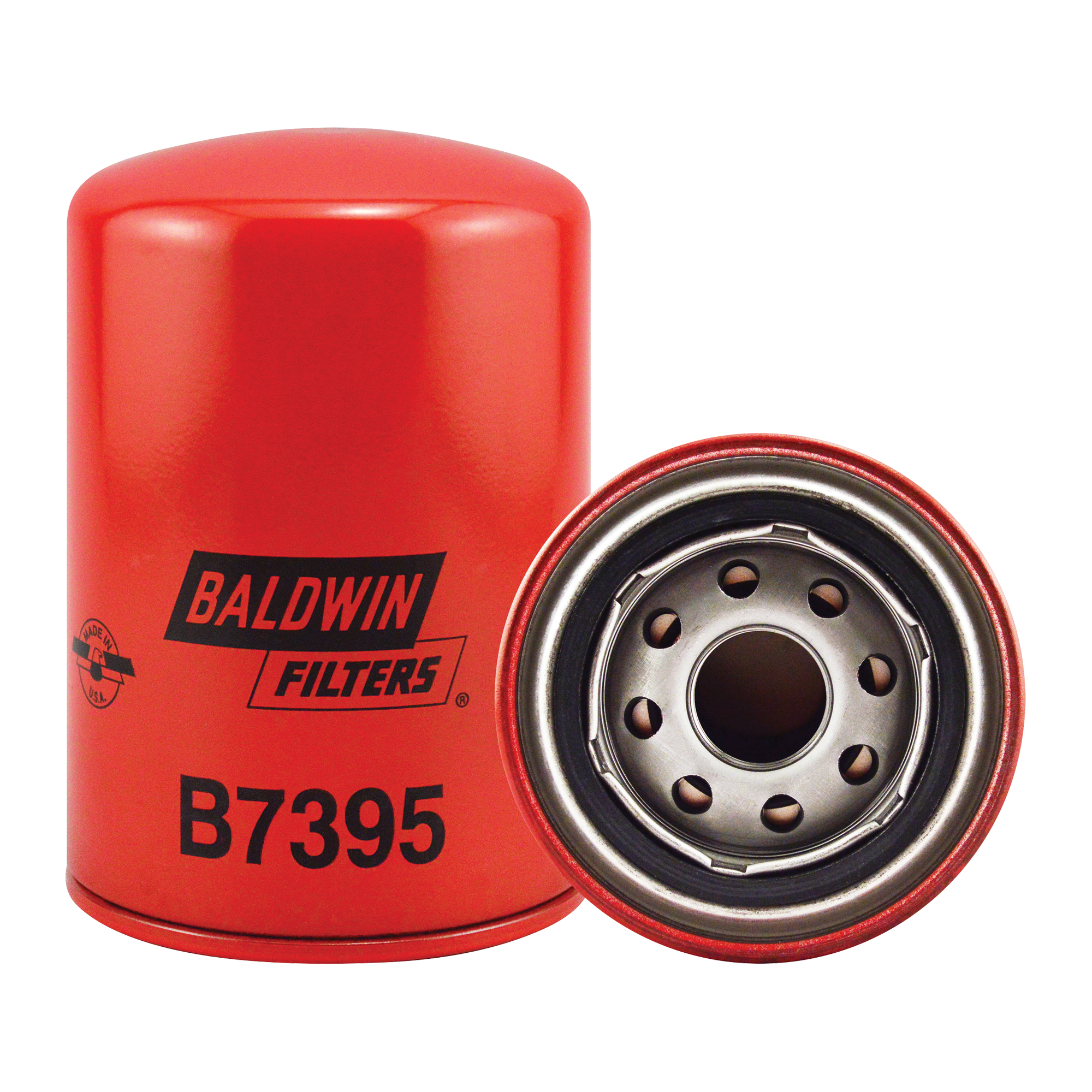B7395 Filtre à lubrifiant en verre à visser de performance maximale