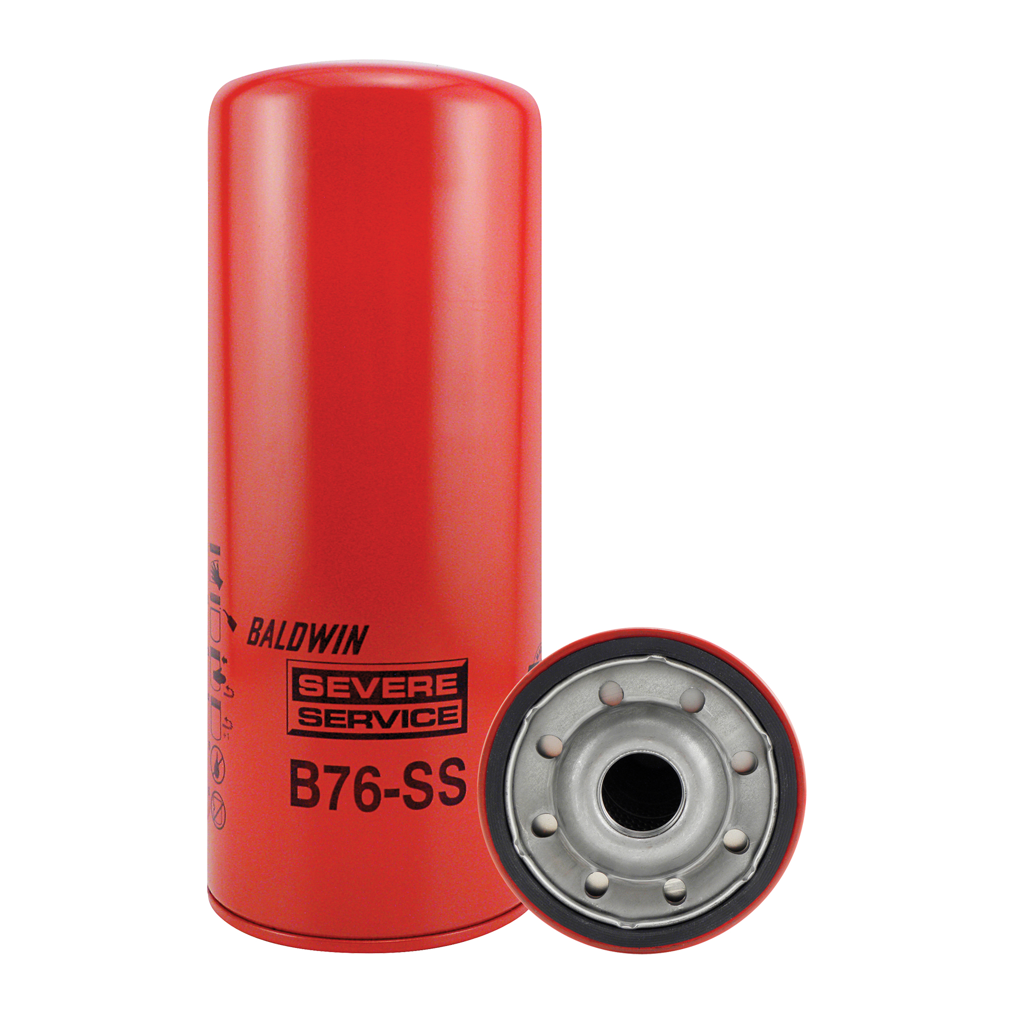 B76-SS Filtre à lubrifiant à visser pour conditions de service sévères