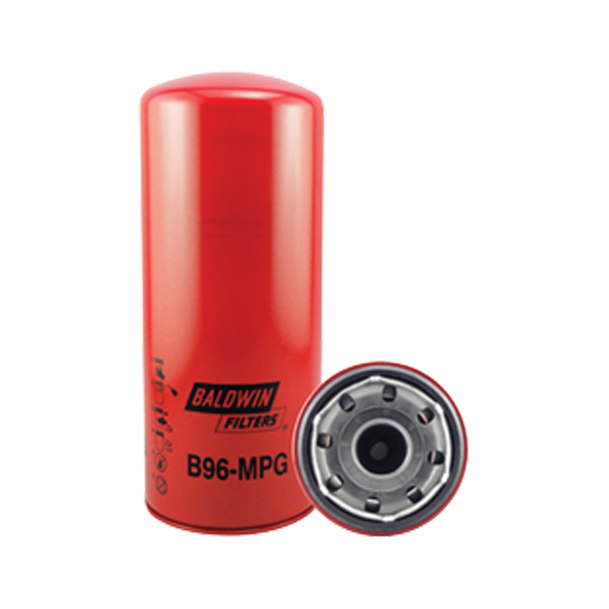 B96-MPG Filtre à lubrifiant en verre à passage intégral à visser de performance maximale