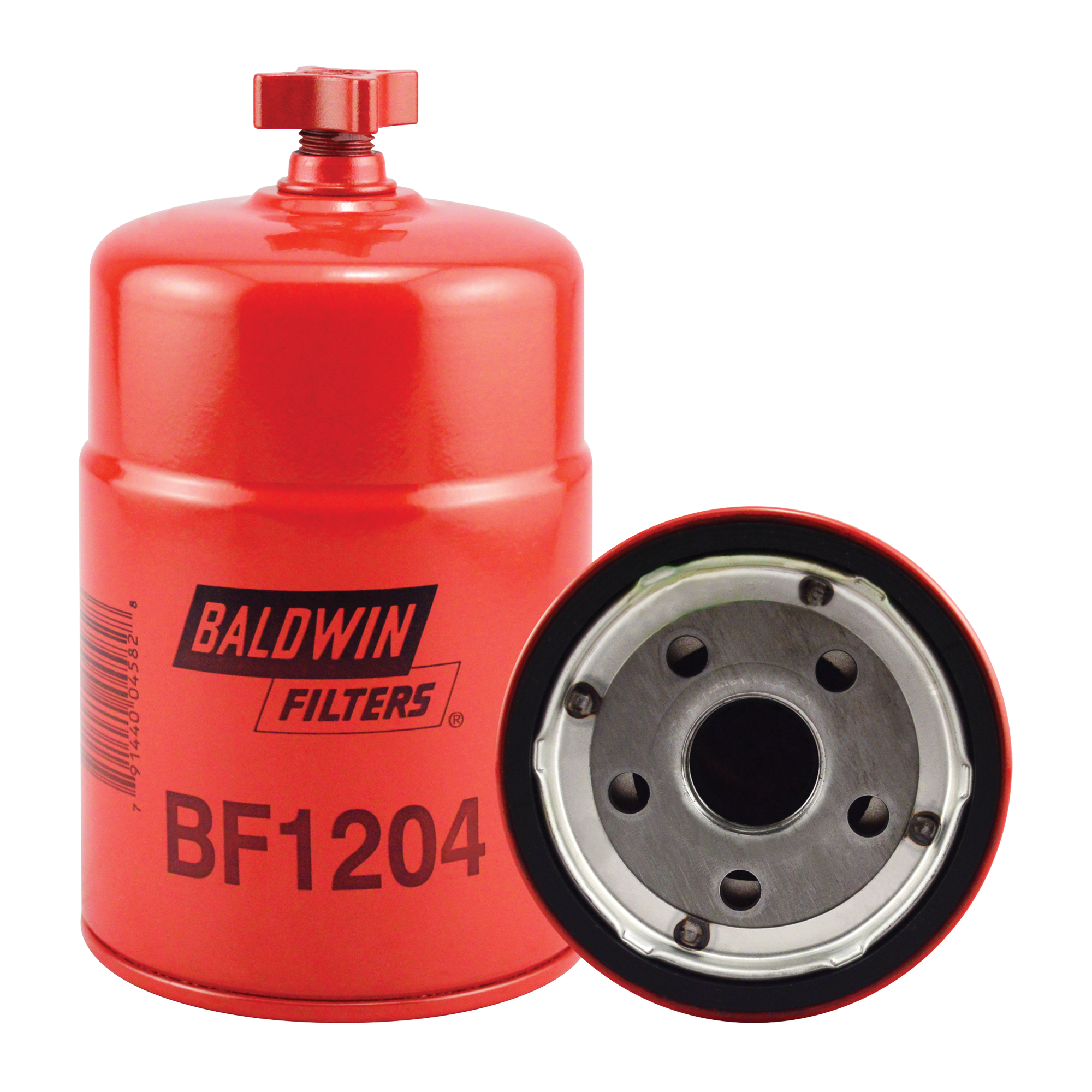 BF1204 Filtre à carburant secondaire à visser avec drain