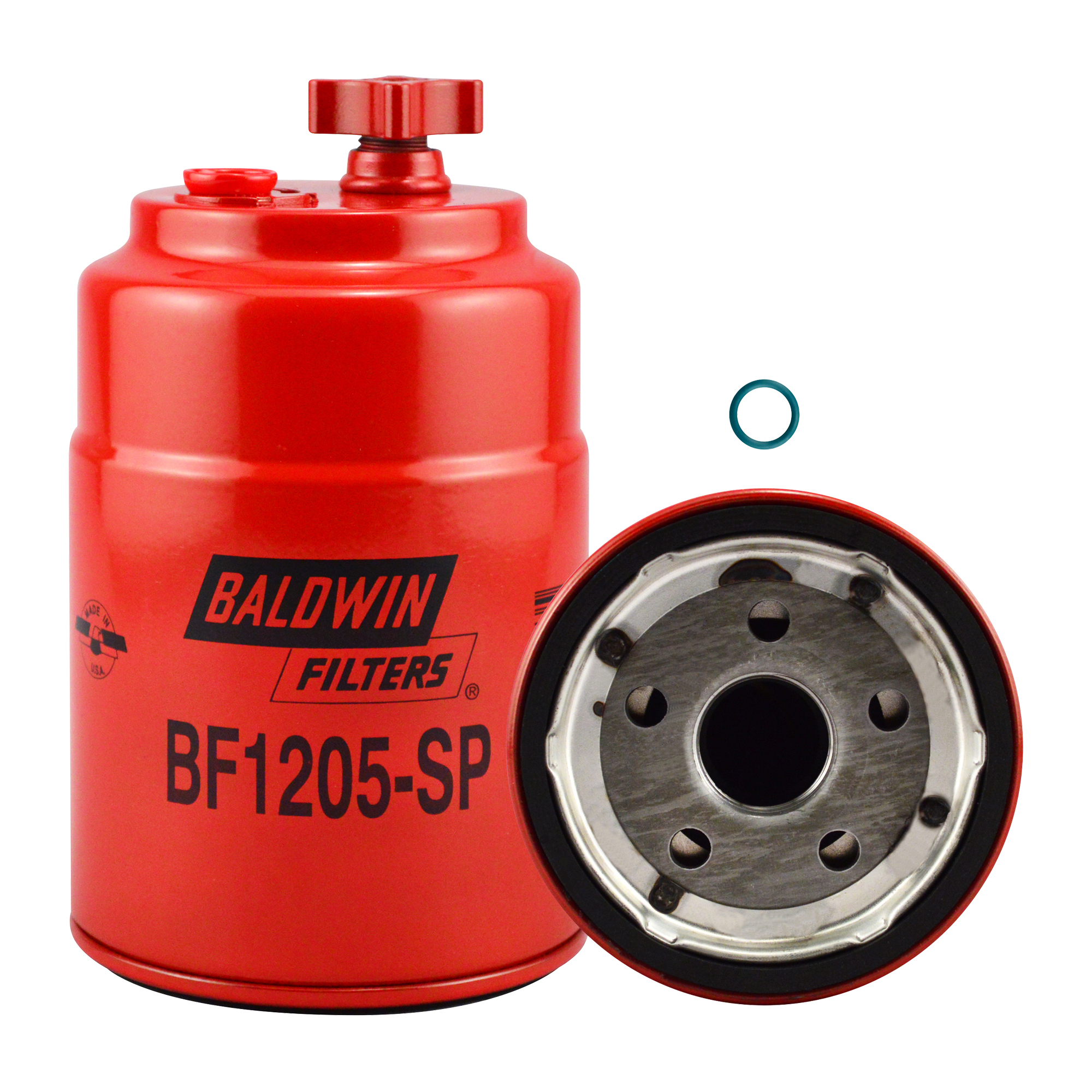 BF1205-SP Filtre primaire séparateur pour carburant/eau à visser avec drain