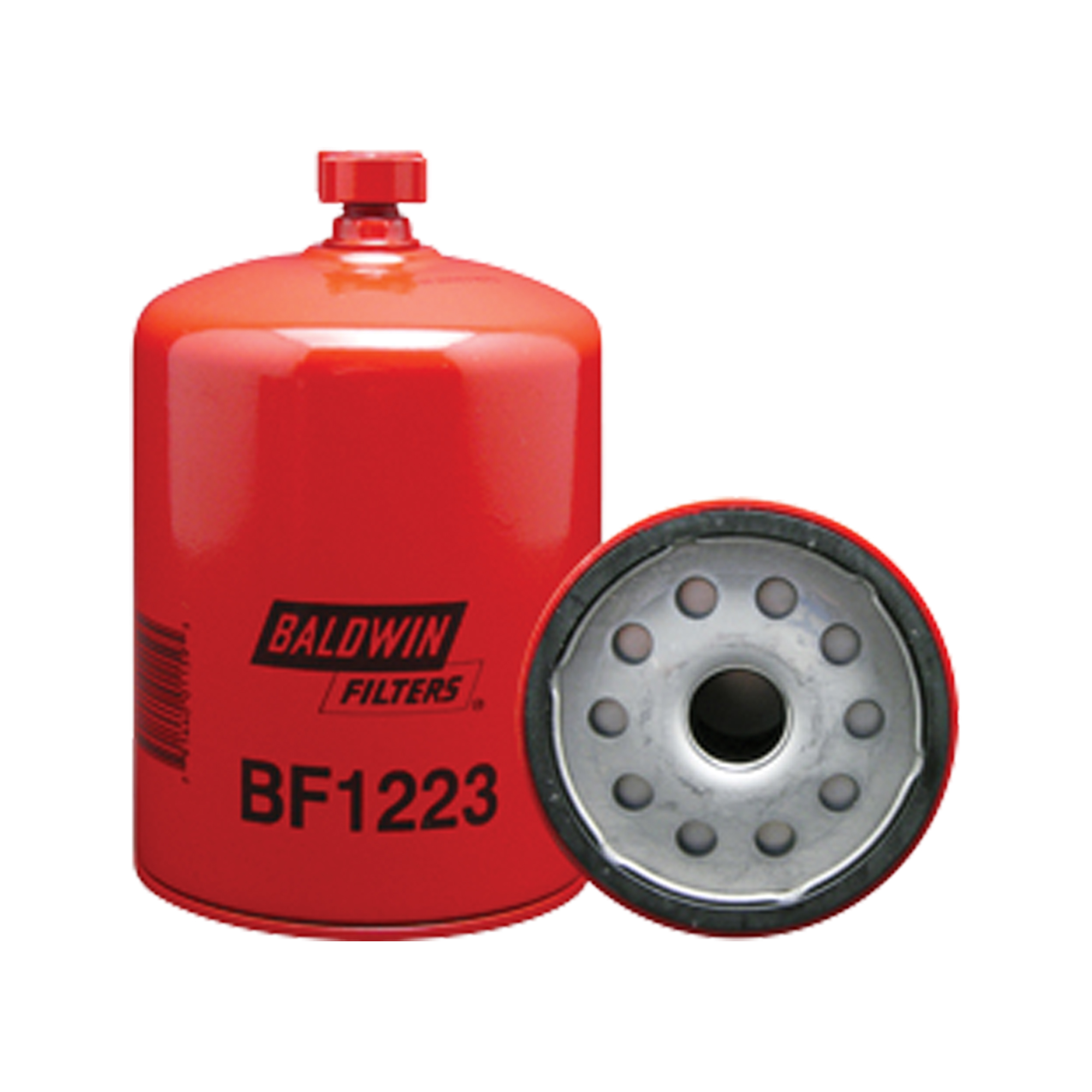 BF1223 Filtre à carburant séparateur d'eau à visser avec orifice ouvert pour cuve de carburateur