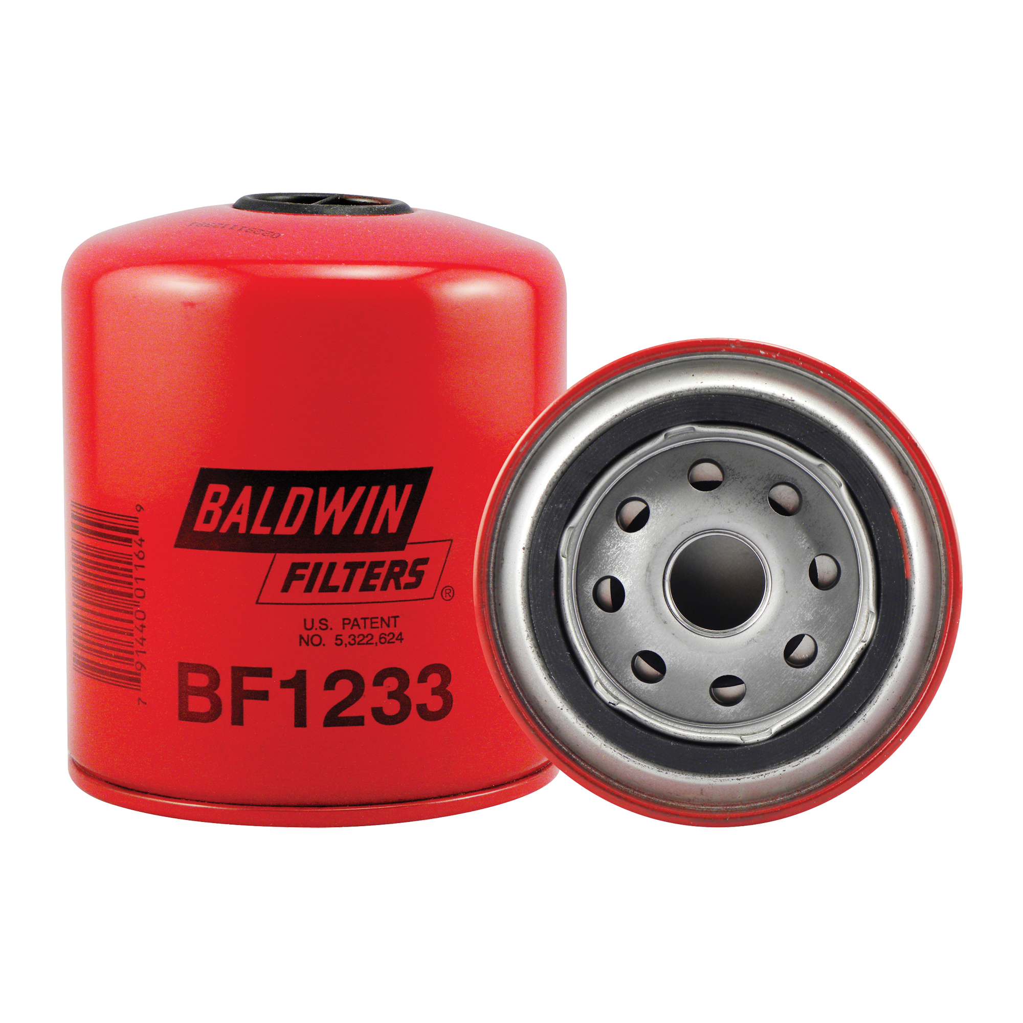 BF1233 Filtre à carburant séparateur d'eau à visser avec orifice de capteur