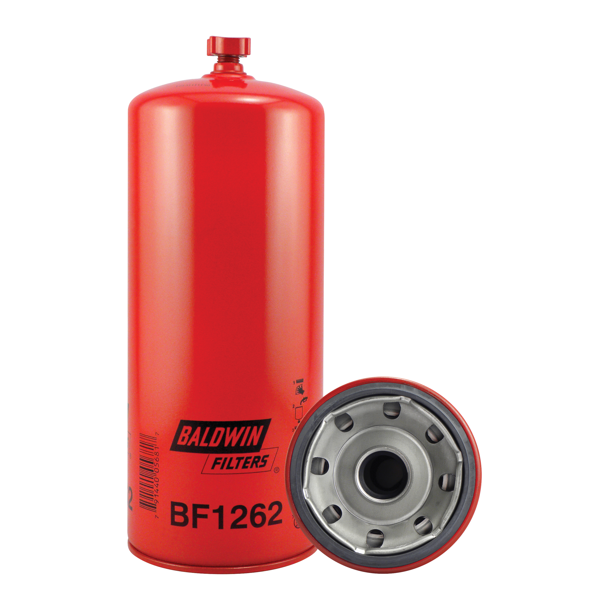 BF1262 Filtre à carburant séparateur d'eau avec drain à visser