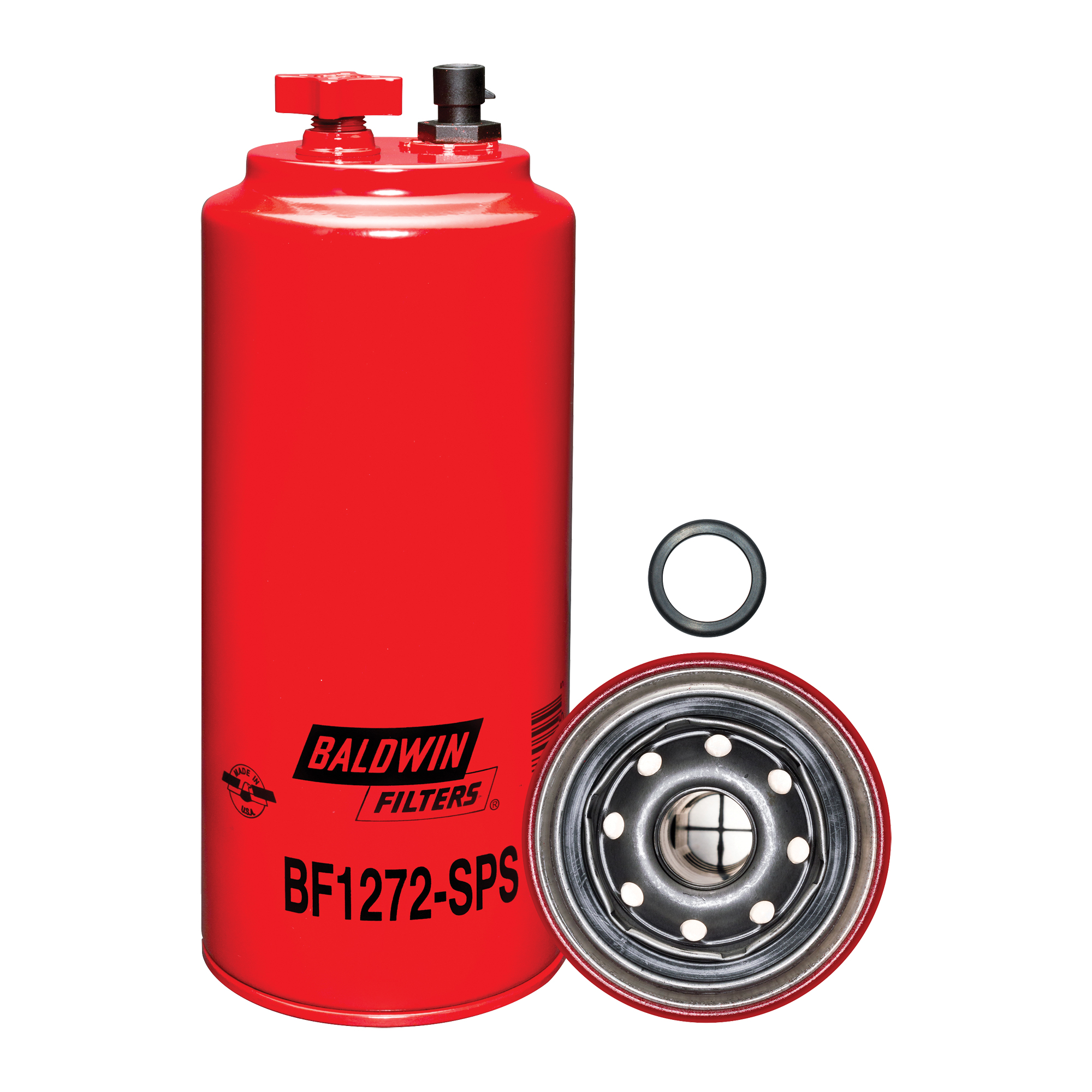 BF1272-SPS Filtre à carburant séparateur d'eau avec drain à visser