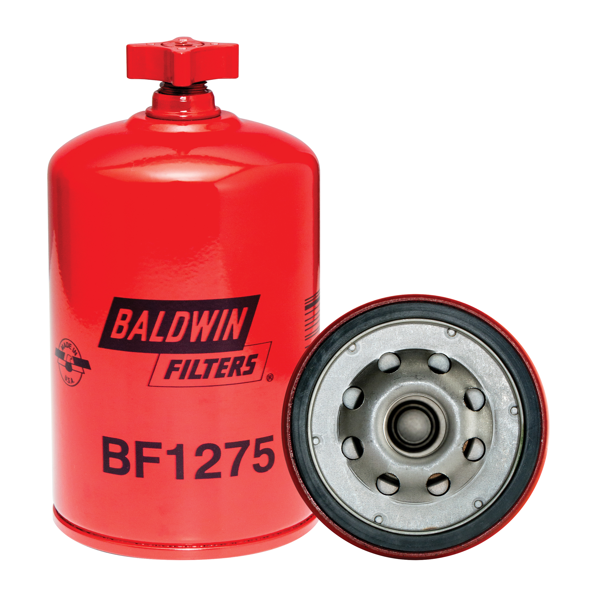 BF1275 Filtre à carburant séparateur d'eau avec drain à visser