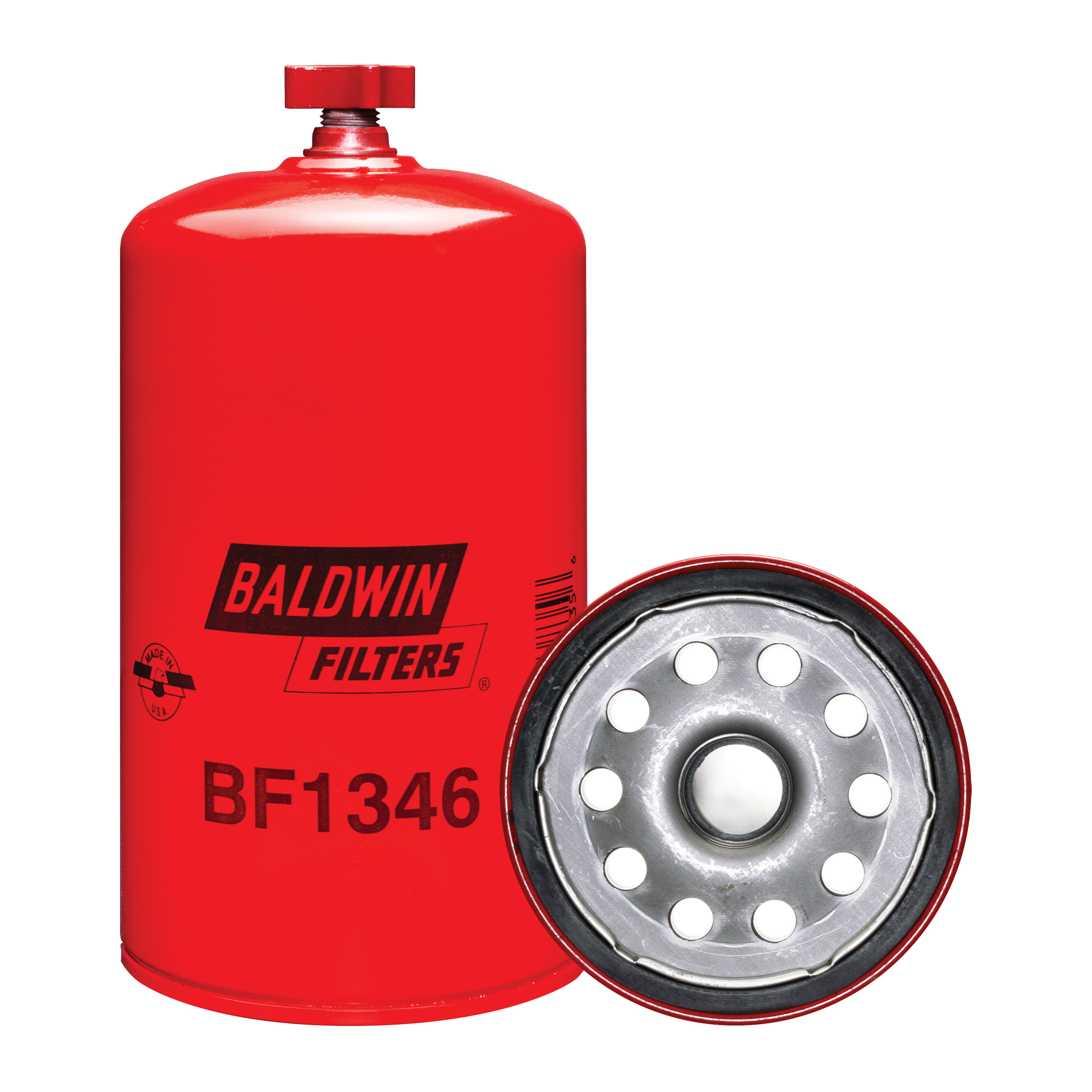 BF1346 Filtre à carburant séparateur d'eau avec drain à visser
