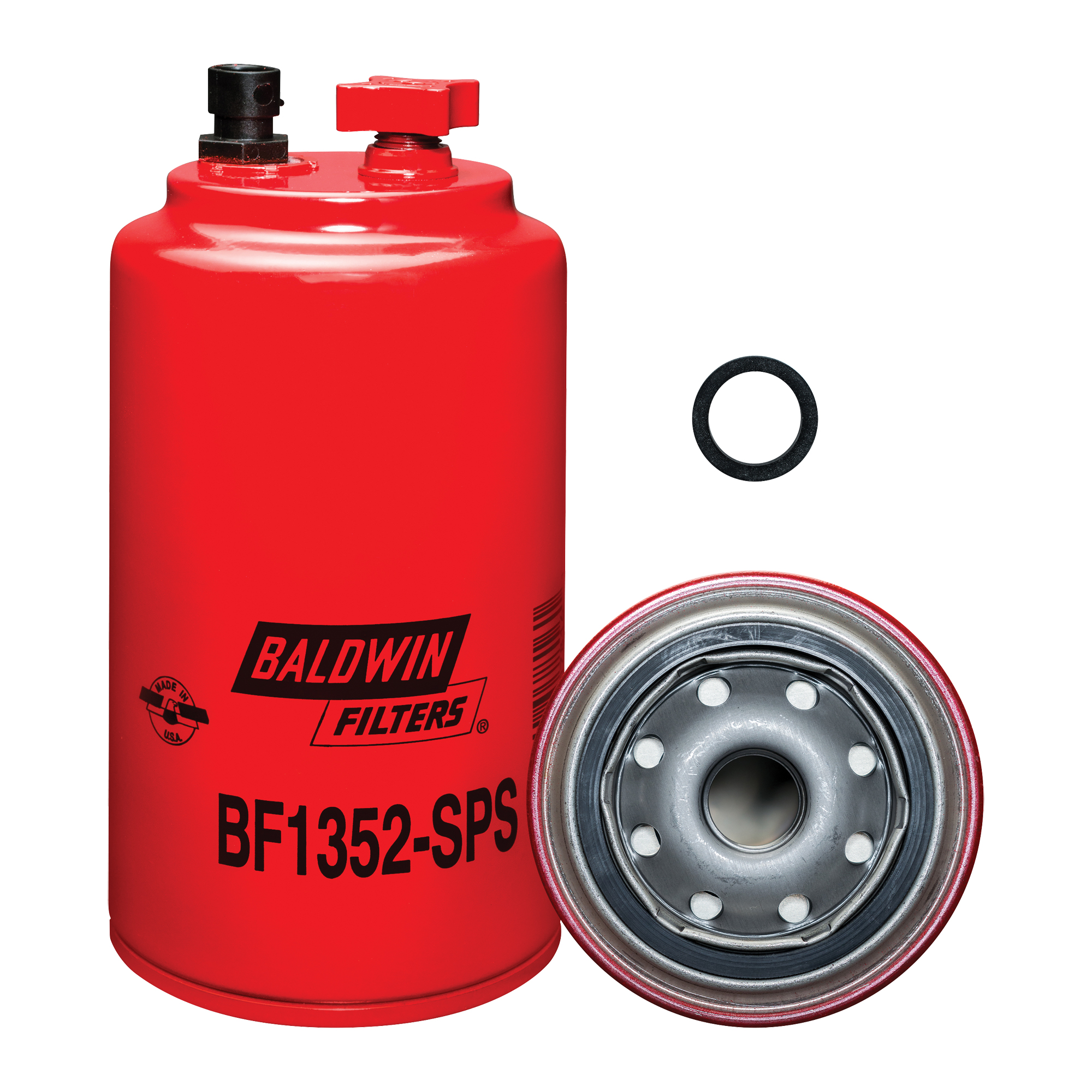 BF1352-SPS Filtre à carburant séparateur d'eau avec drain à visser
