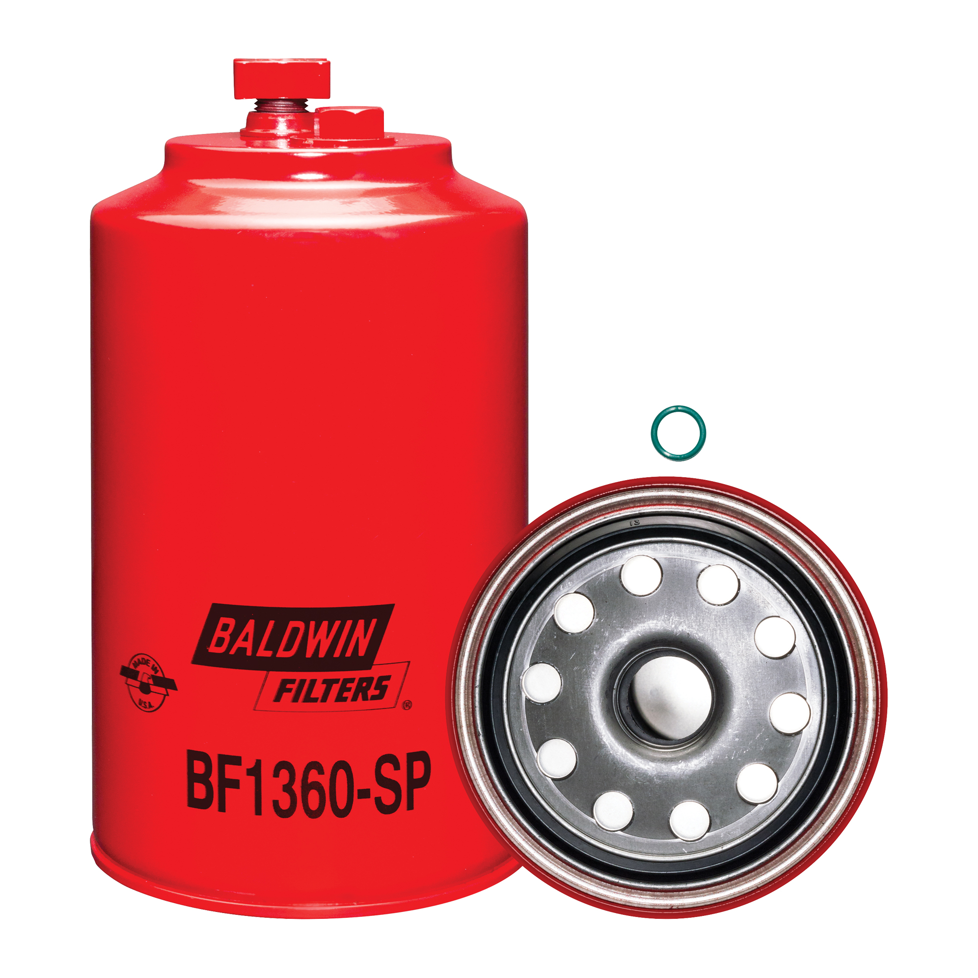 BF1360-SP Filtre à carburant séparateur d'eau avec drain à visser